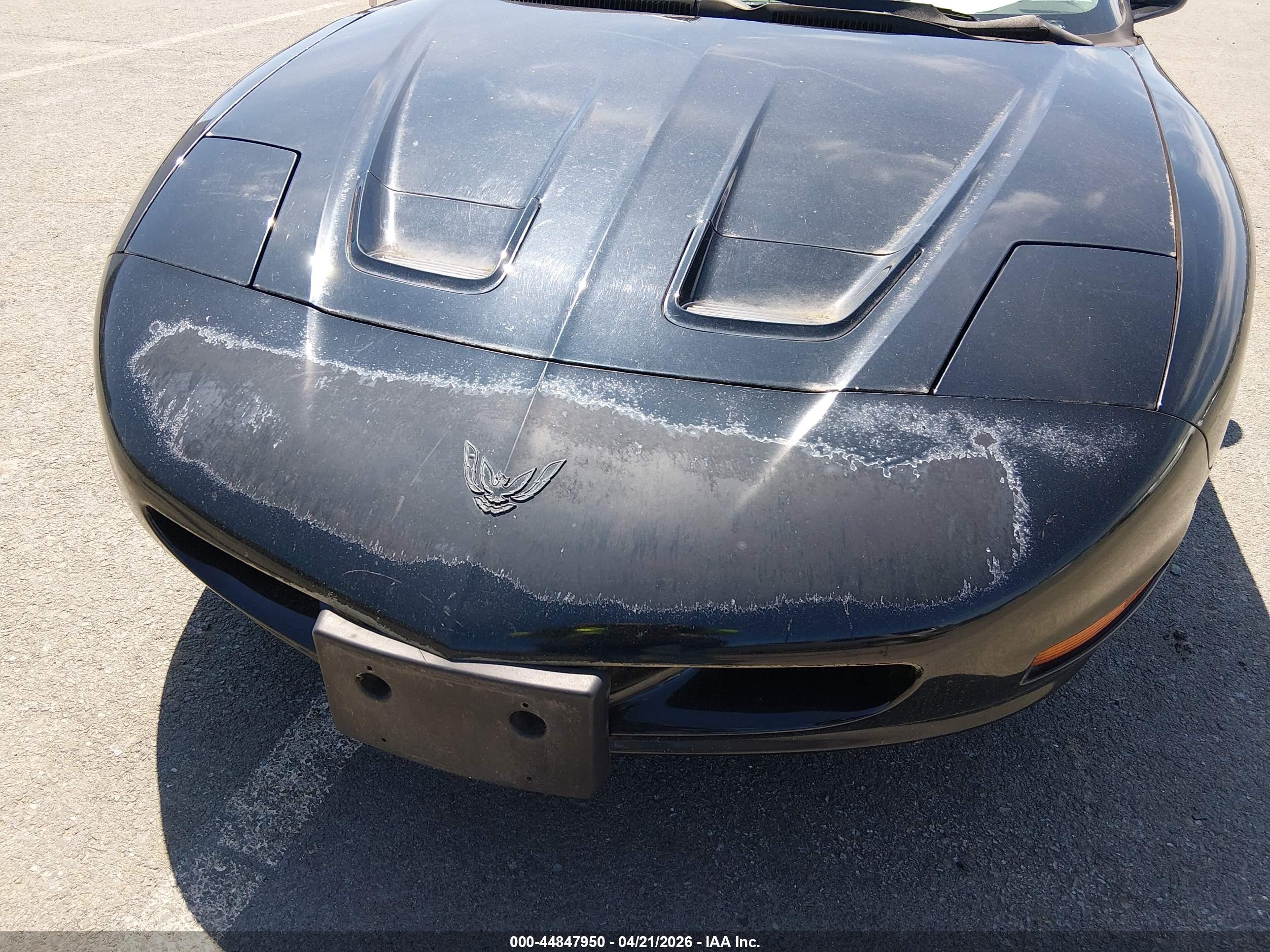 1997 Pontiac Firebird   Black vin: 2G2FS32K8V2214894