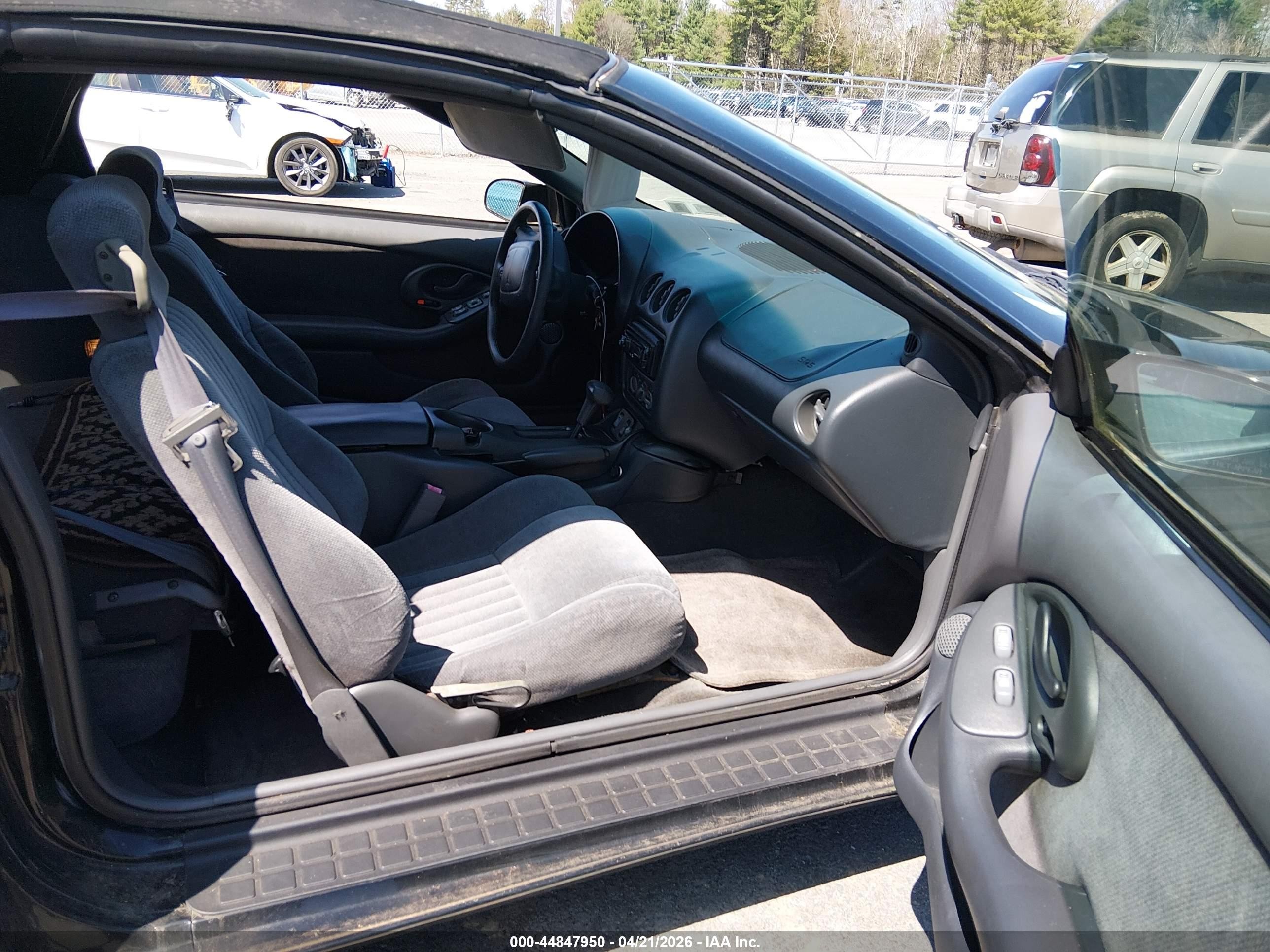 1997 Pontiac Firebird   Black vin: 2G2FS32K8V2214894