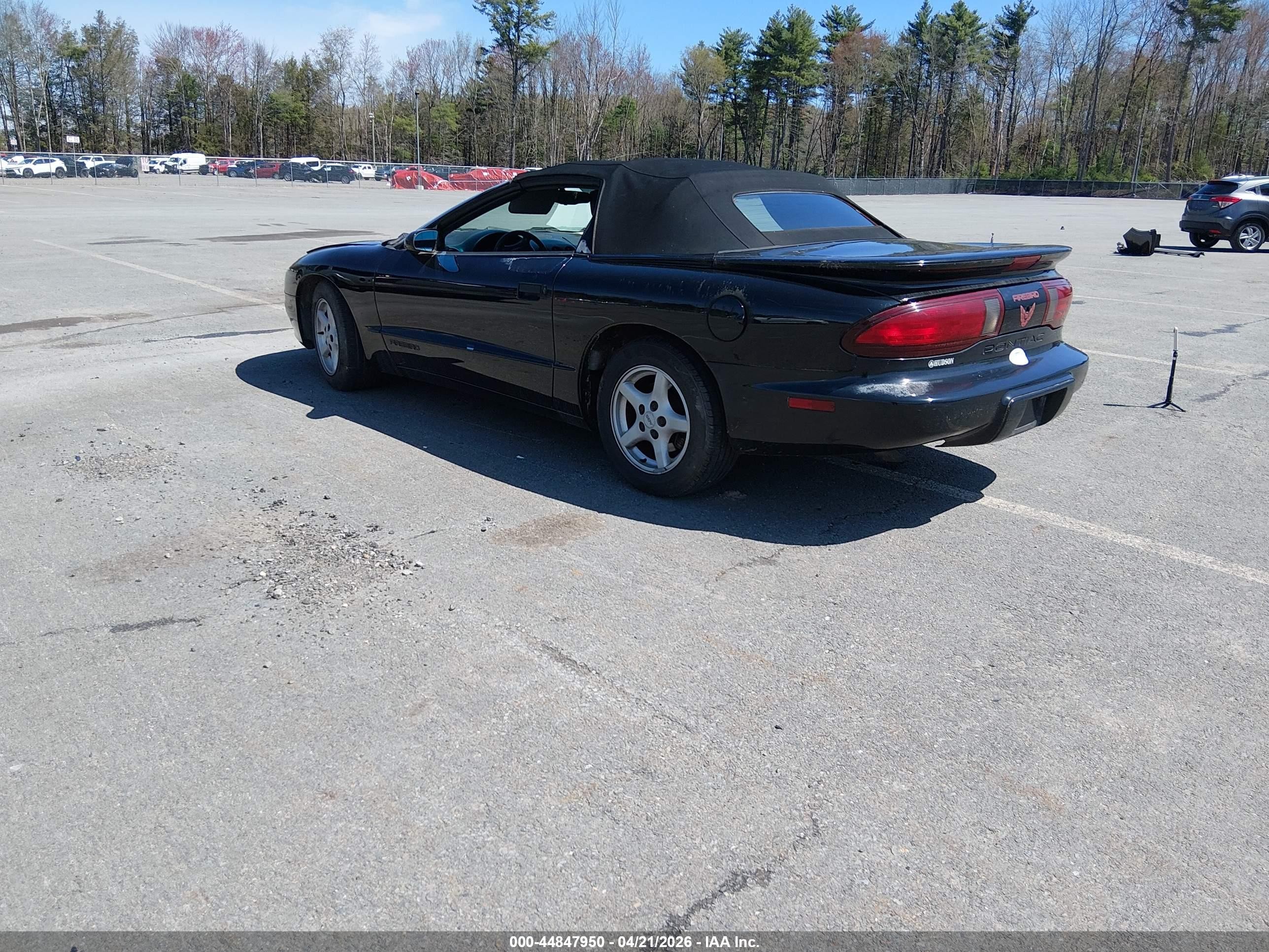 1997 Pontiac Firebird   Black vin: 2G2FS32K8V2214894