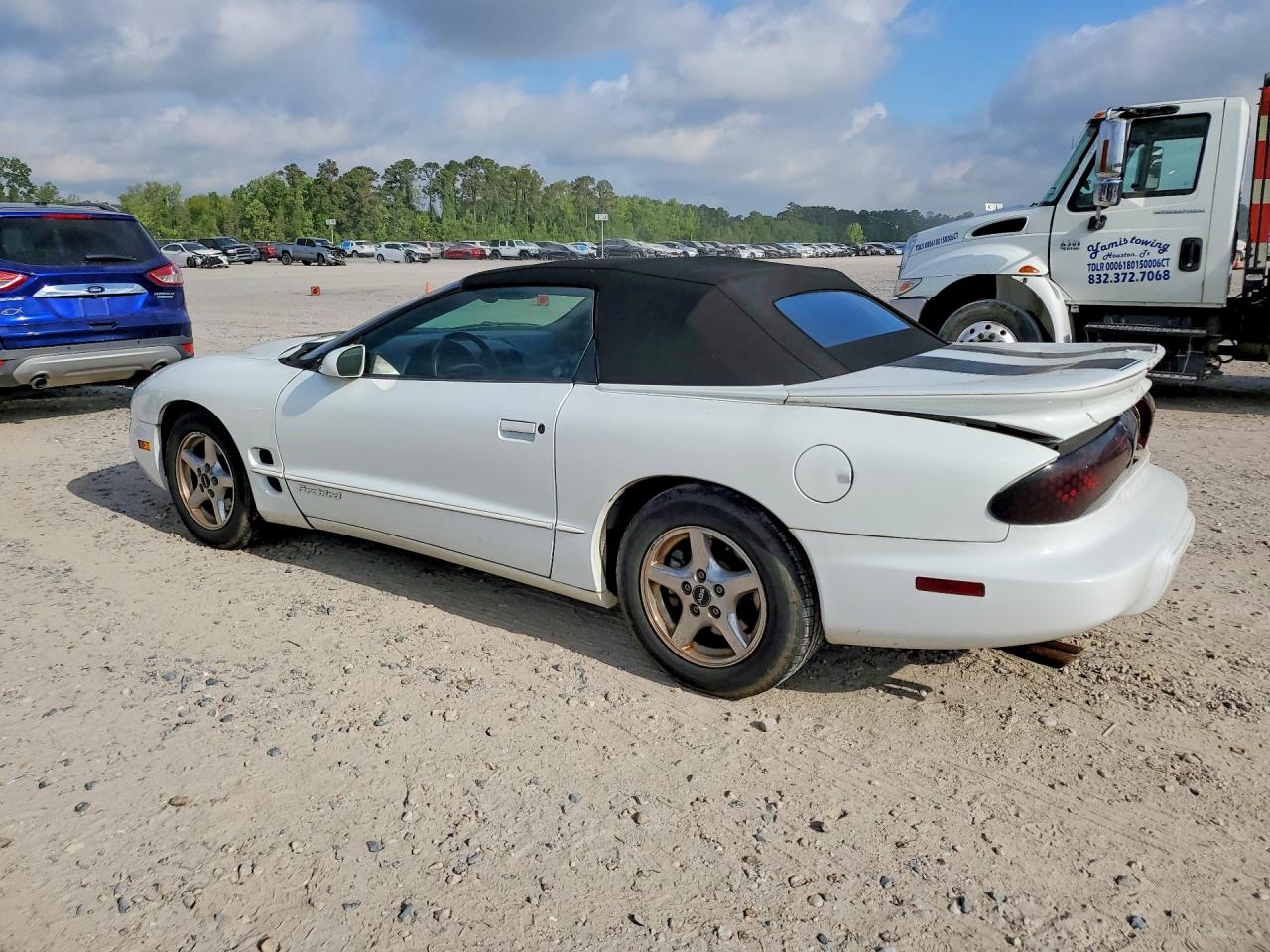 2001 Pontiac Firebird White vin: 2G2FS32KX12119036