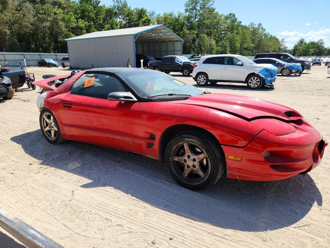 2001 Pontiac Firebird Formula Red vin: 2G2FV22G112120105