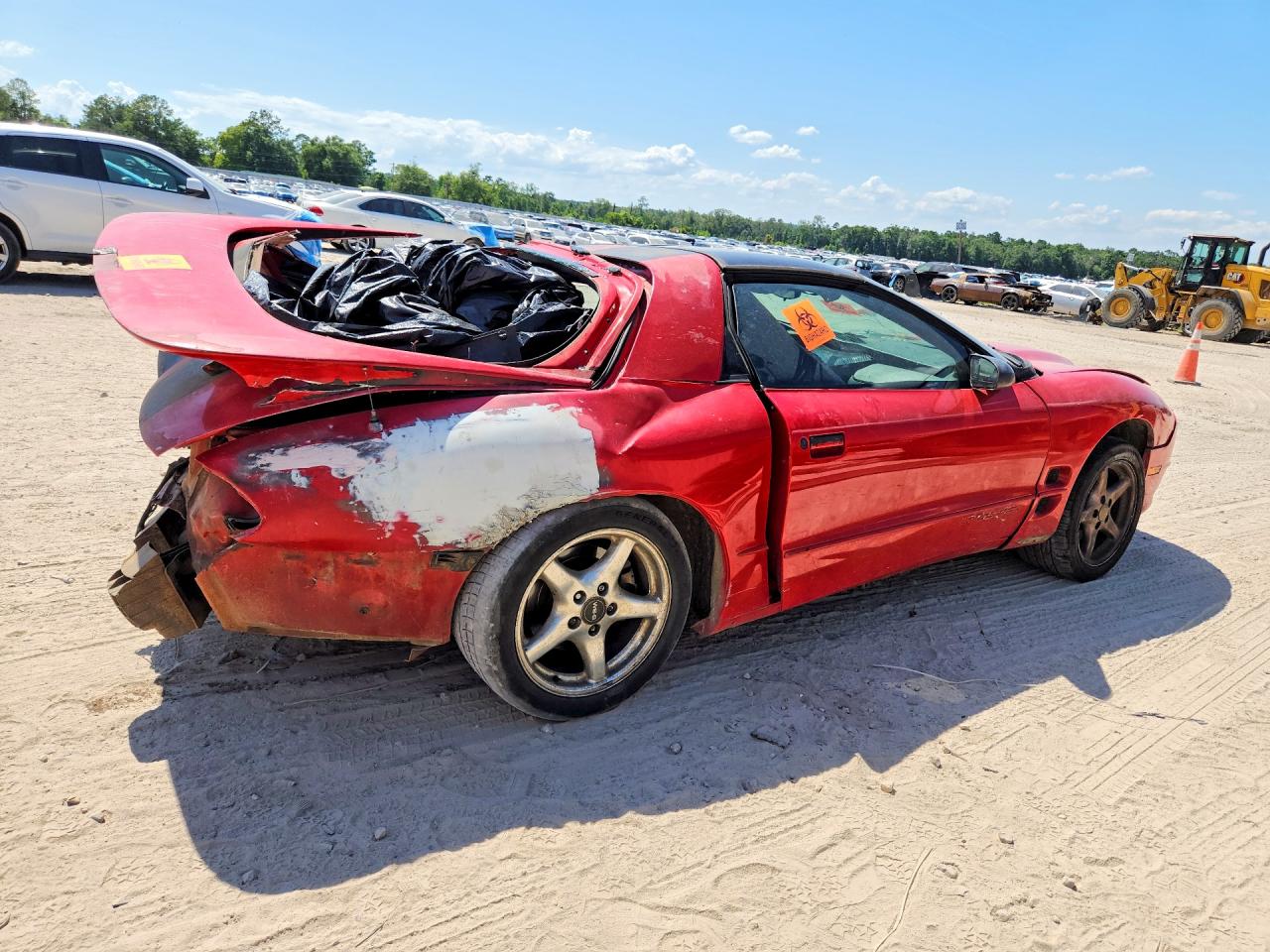 2001 Pontiac Firebird Formula Red vin: 2G2FV22G112120105
