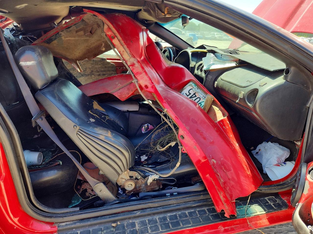 2001 Pontiac Firebird Formula Red vin: 2G2FV22G112120105