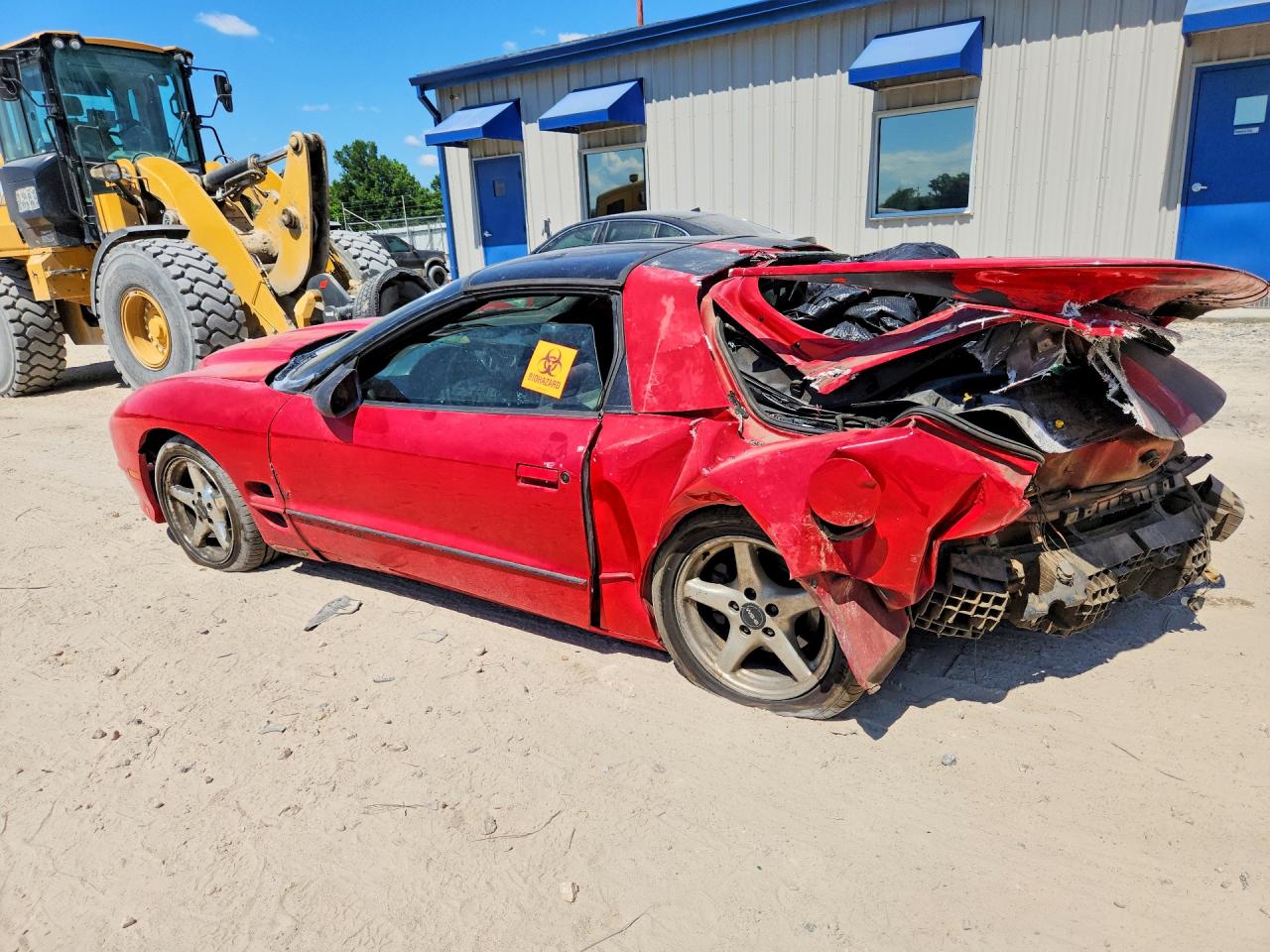 2001 Pontiac Firebird Formula Red vin: 2G2FV22G112120105