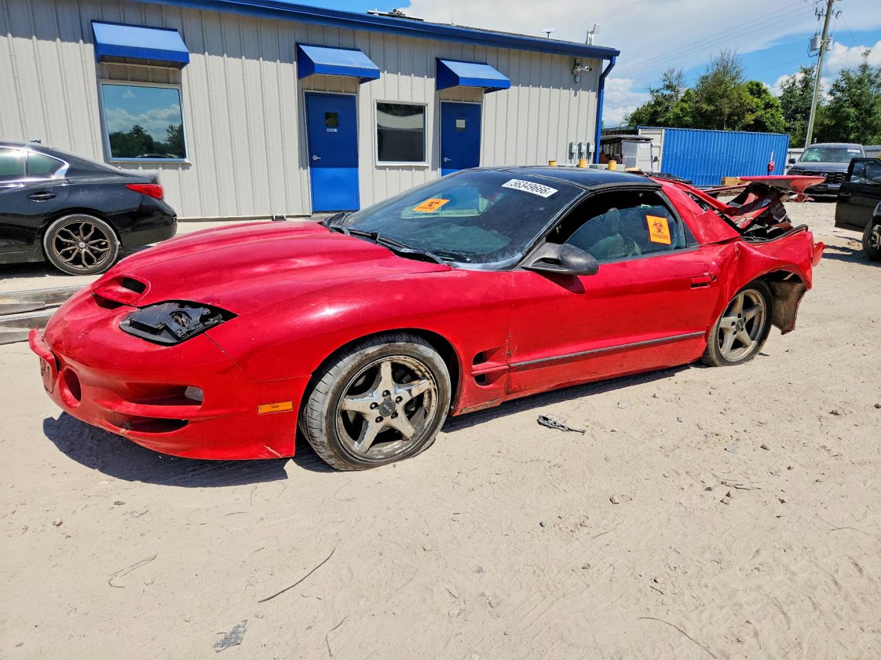 2001 Pontiac Firebird Formula Red vin: 2G2FV22G112120105