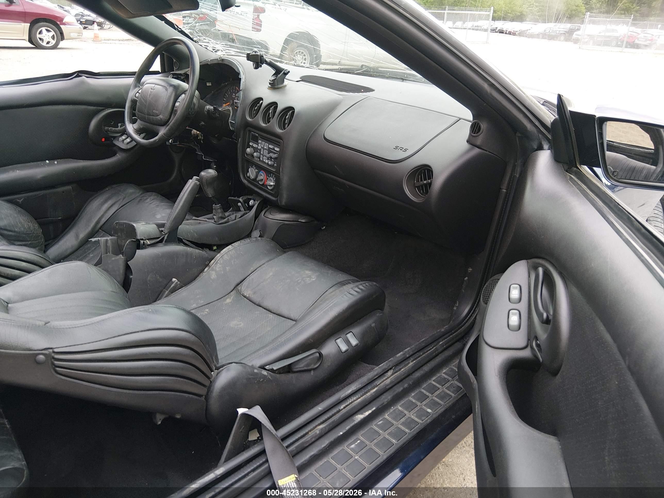 2002 Pontiac Firebird Trans Am Blue vin: 2G2FV22G122165255