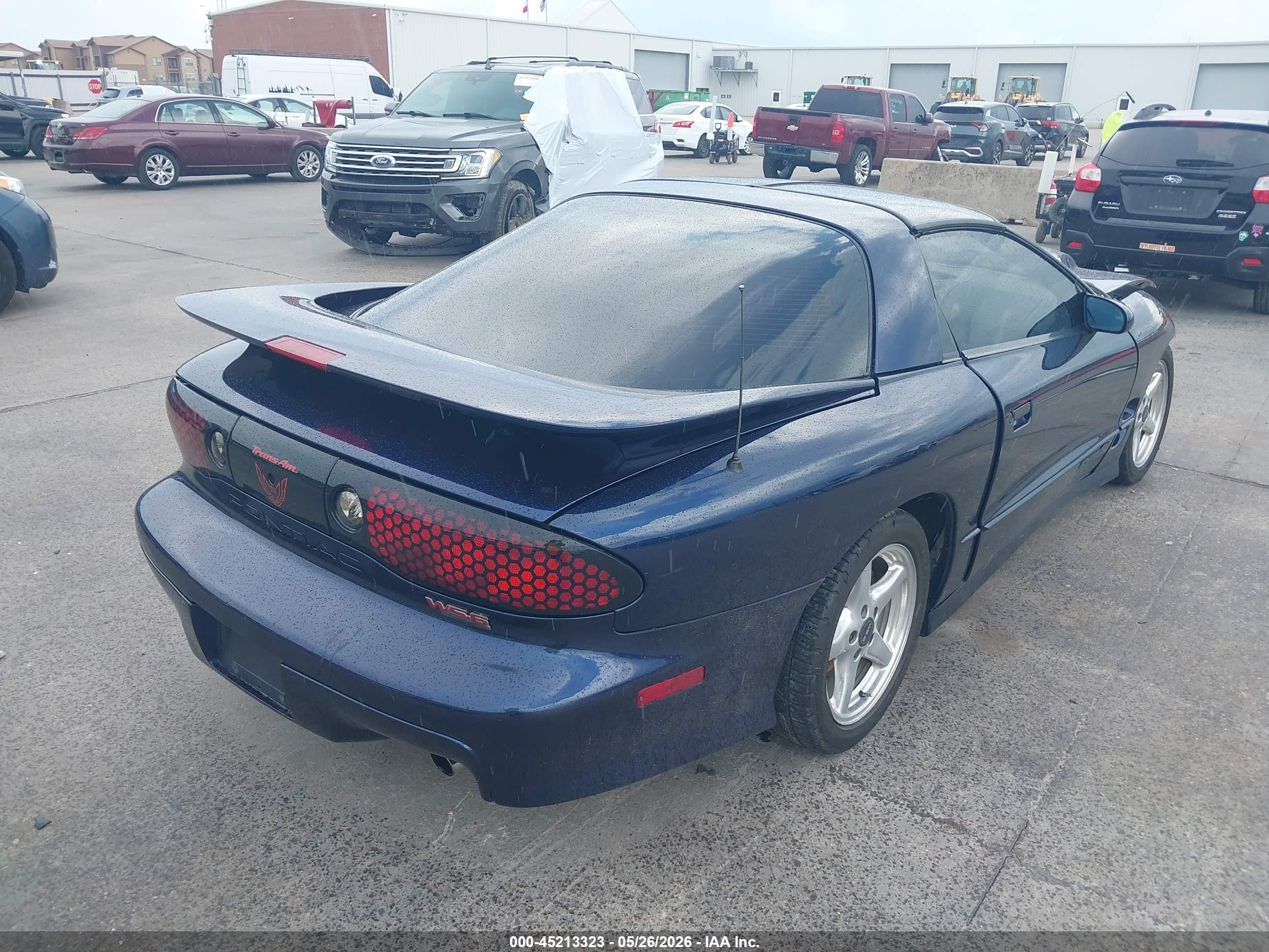 1999 Pontiac Firebird Trans Am Blue vin: 2G2FV22G1X2212324