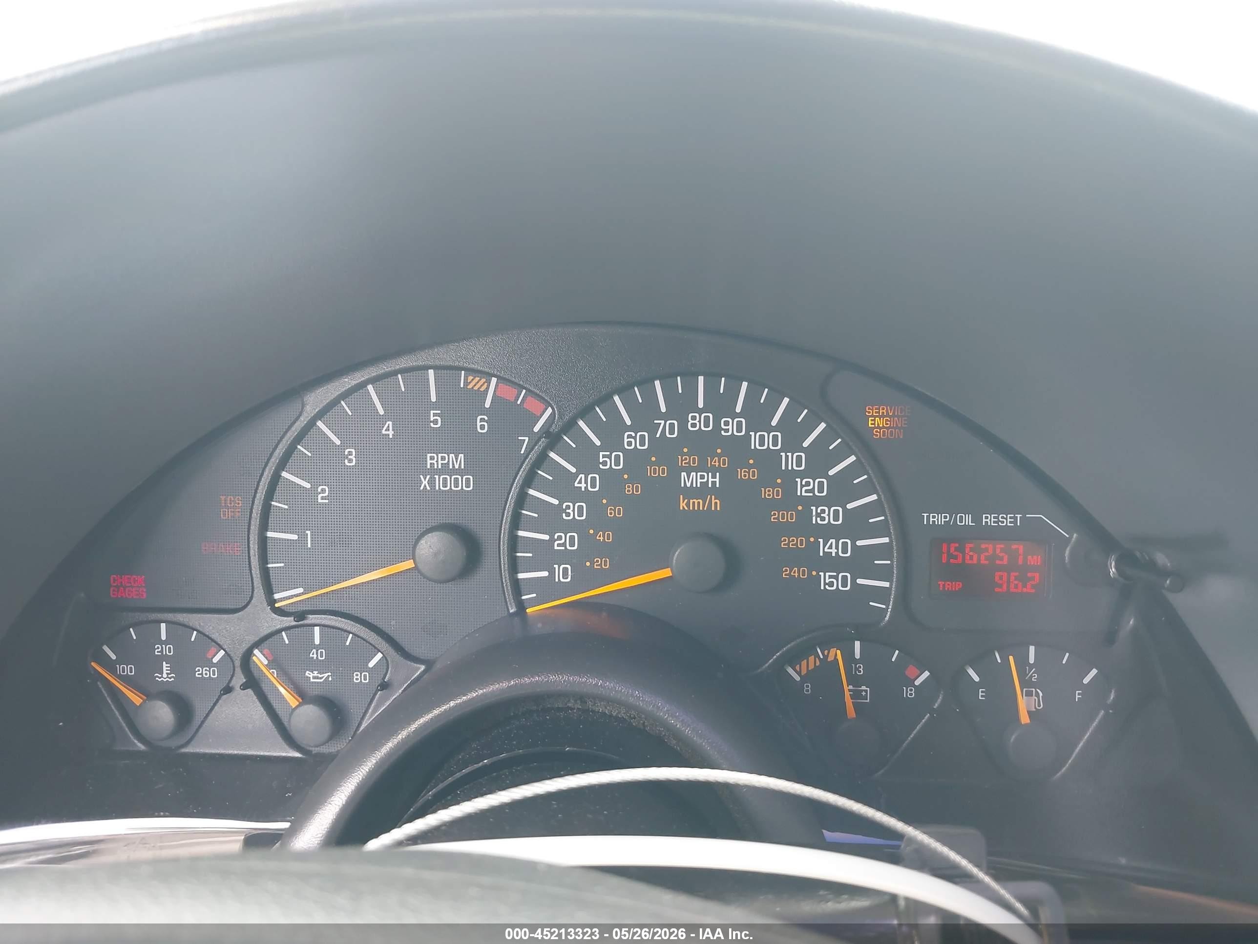 1999 Pontiac Firebird Trans Am Blue vin: 2G2FV22G1X2212324