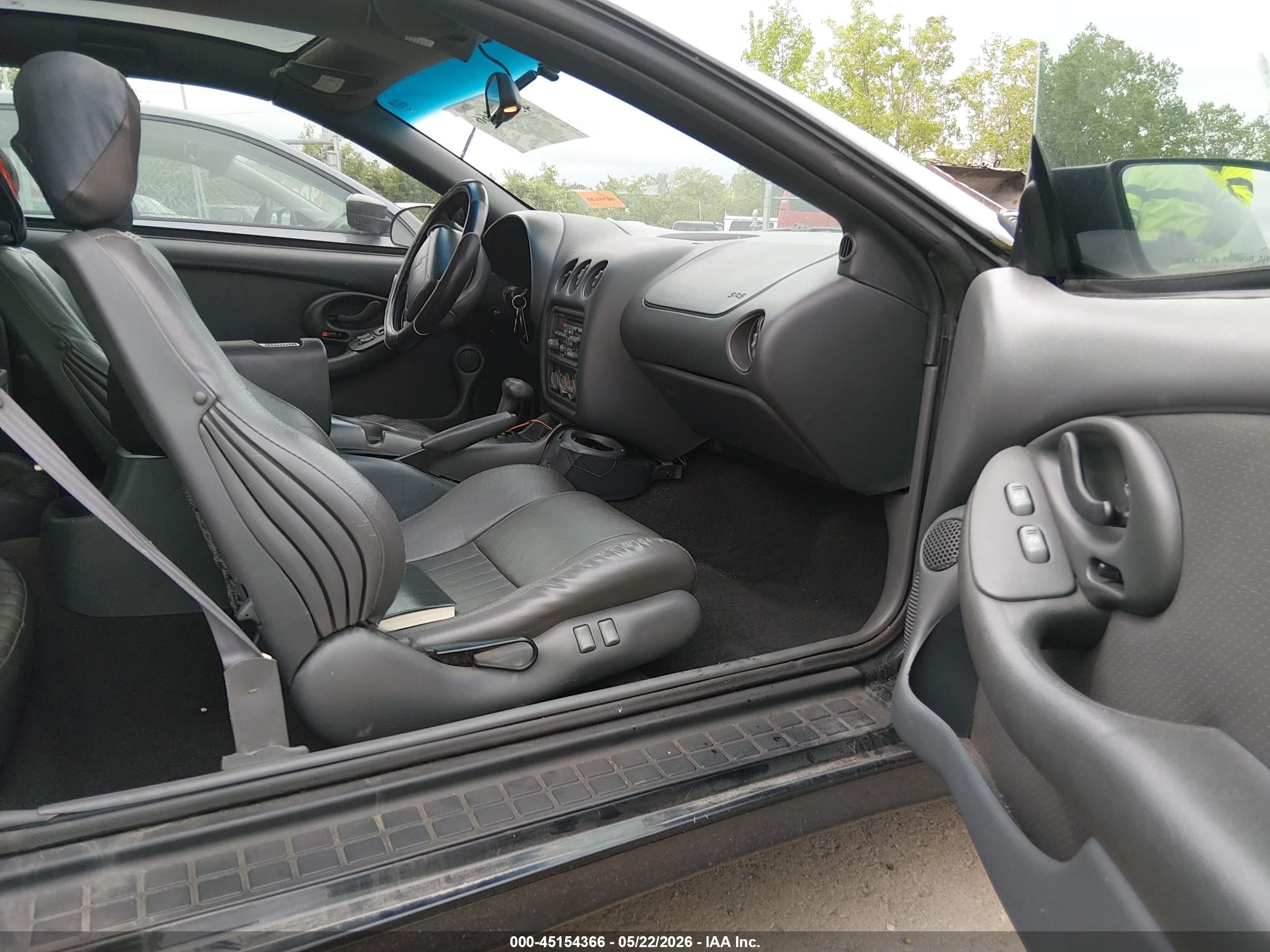 1999 Pontiac Firebird Trans Am Black vin: 2G2FV22G1X2235523