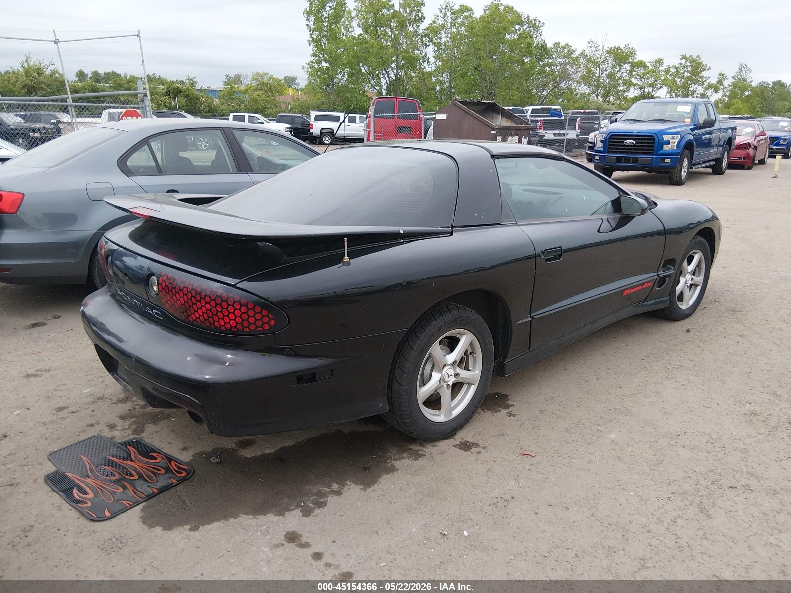 1999 Pontiac Firebird Trans Am Black vin: 2G2FV22G1X2235523