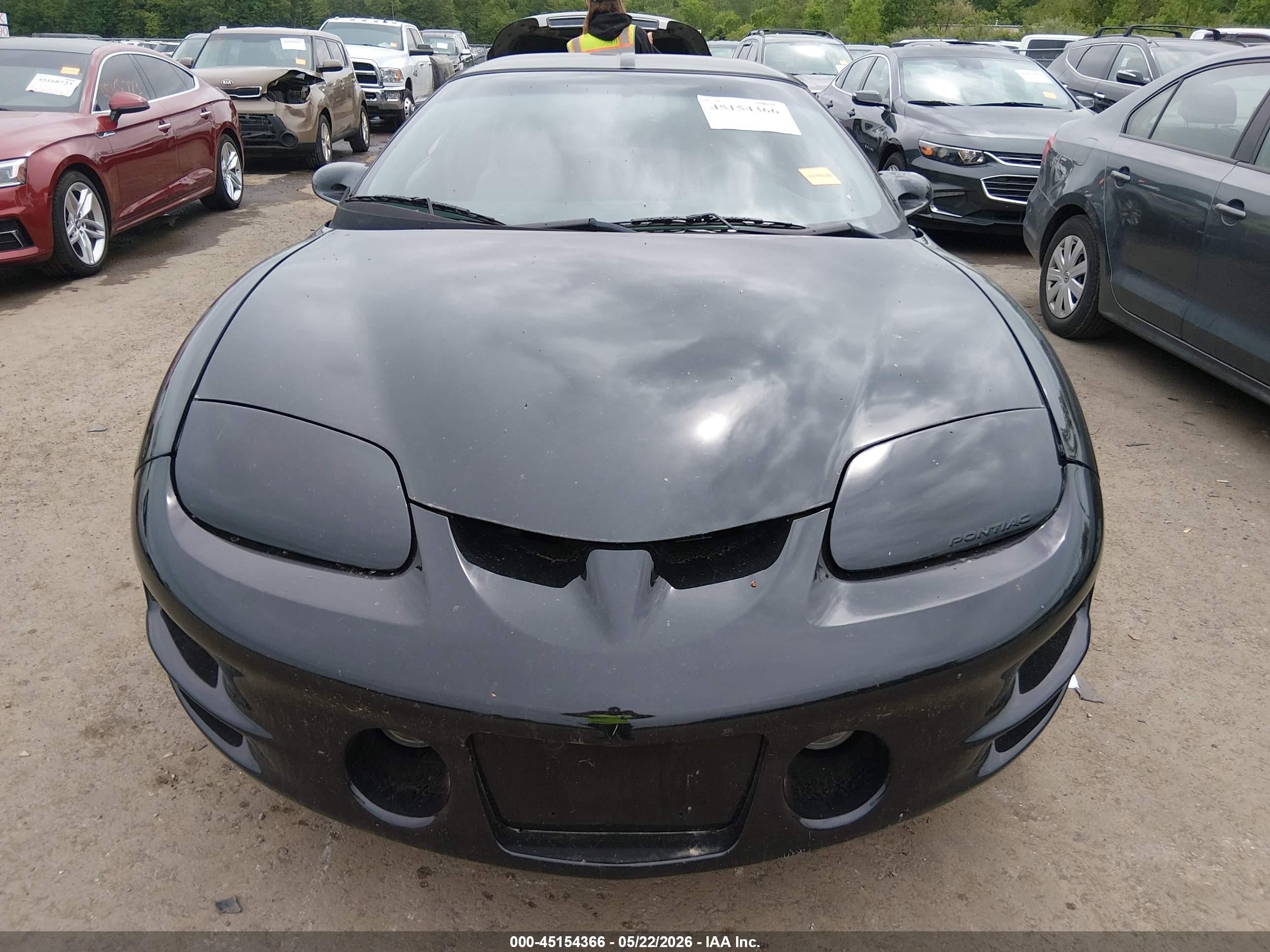 1999 Pontiac Firebird Trans Am Black vin: 2G2FV22G1X2235523