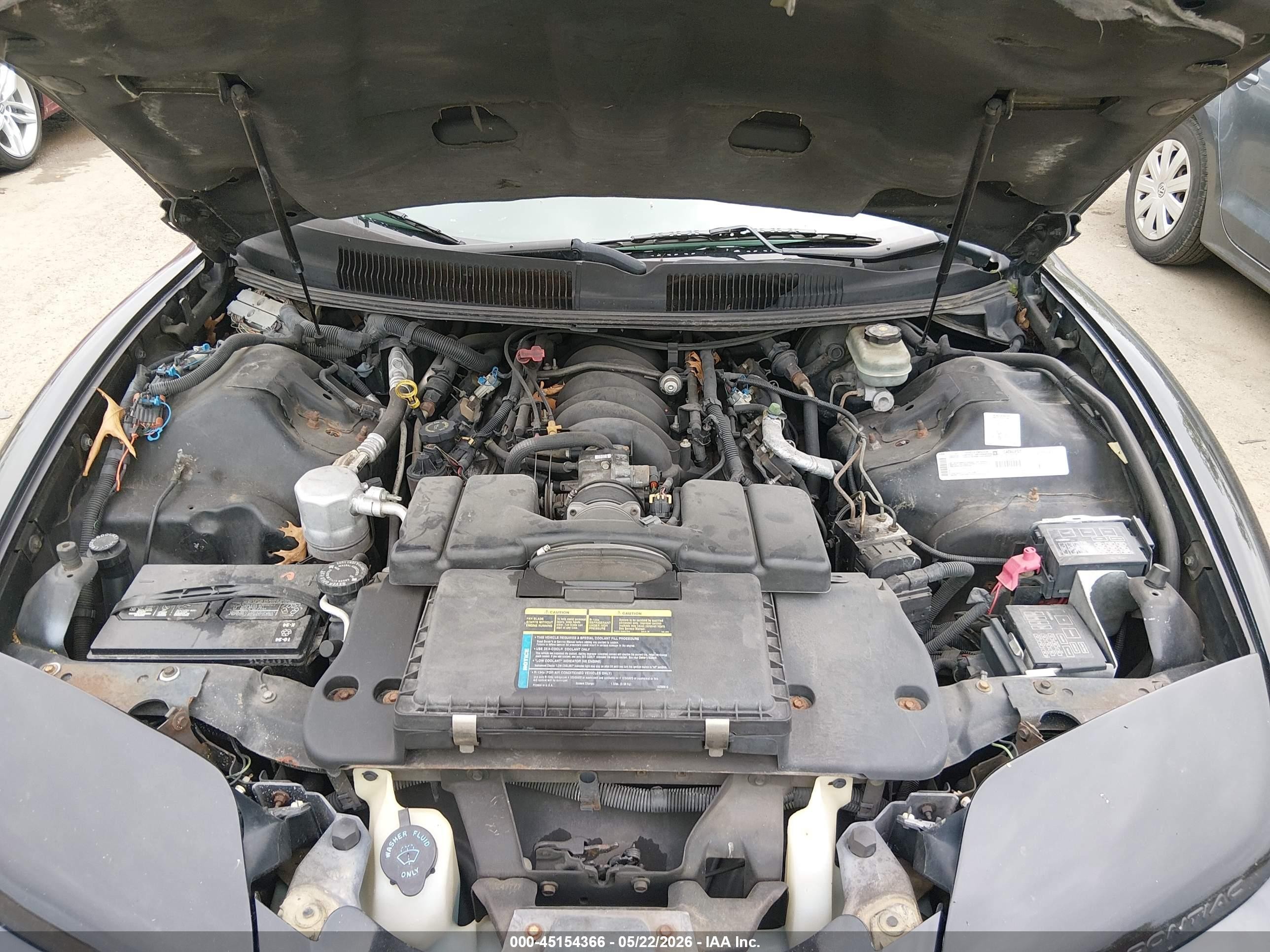 1999 Pontiac Firebird Trans Am Black vin: 2G2FV22G1X2235523