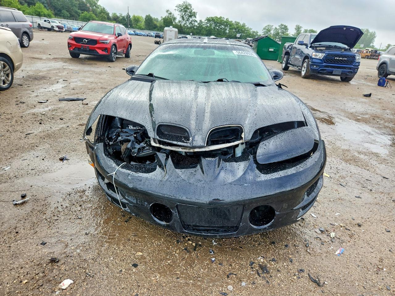 2000 Pontiac Firebird Formula Black vin: 2G2FV22G1Y2165930