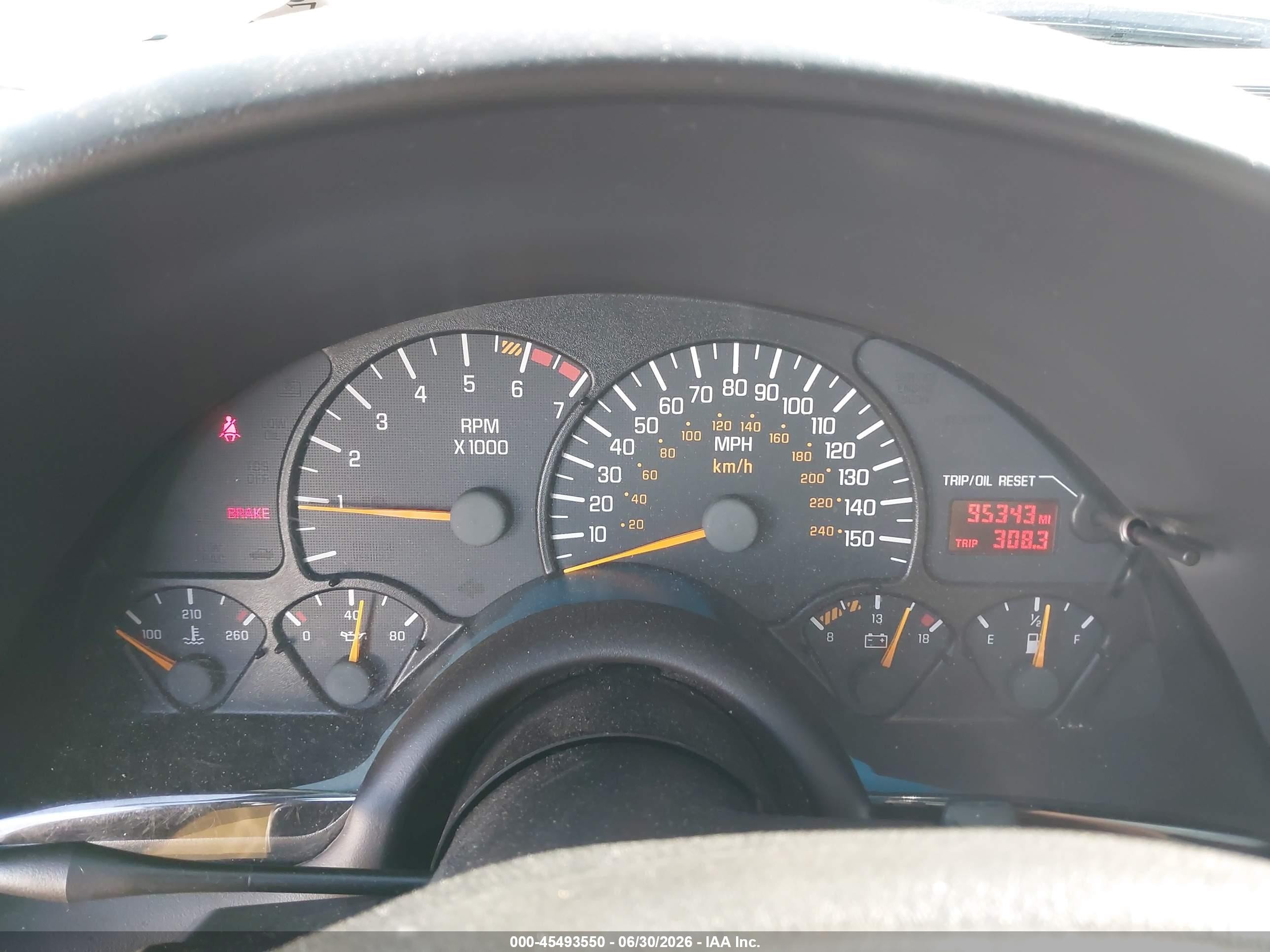 2002 Pontiac Firebird Trans Am Yellow vin: 2G2FV22G322145508