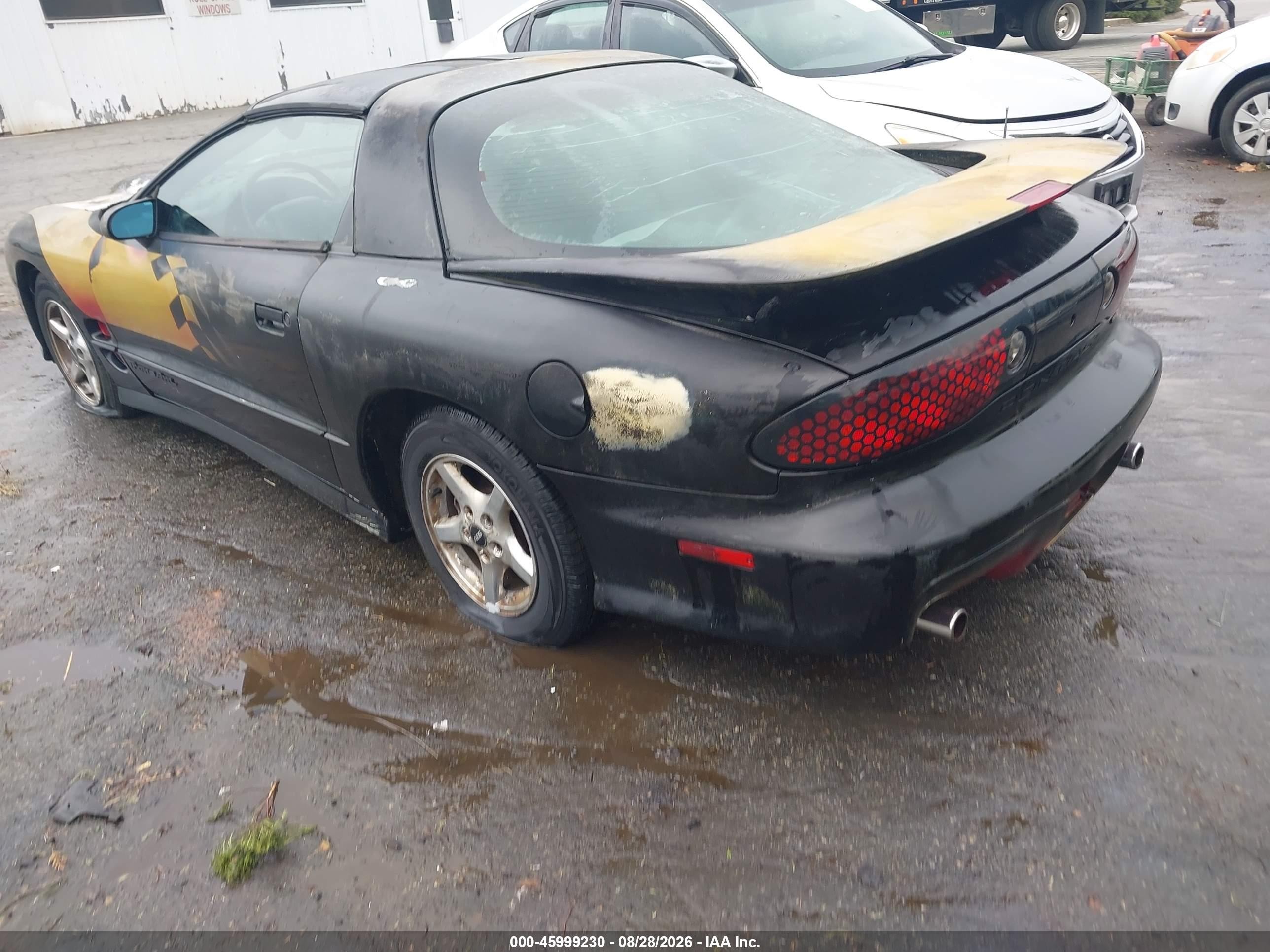 1998 Pontiac Firebird Trans Am Black vin: 2G2FV22G3W2230726