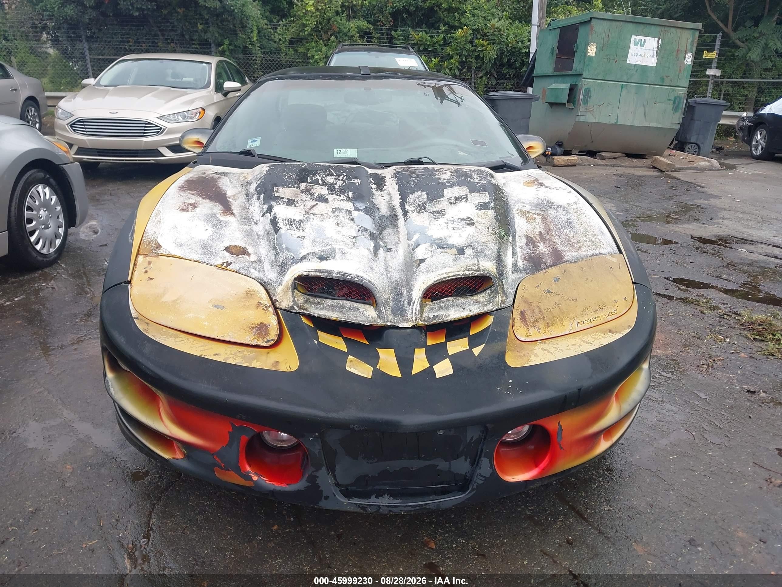 1998 Pontiac Firebird Trans Am Black vin: 2G2FV22G3W2230726