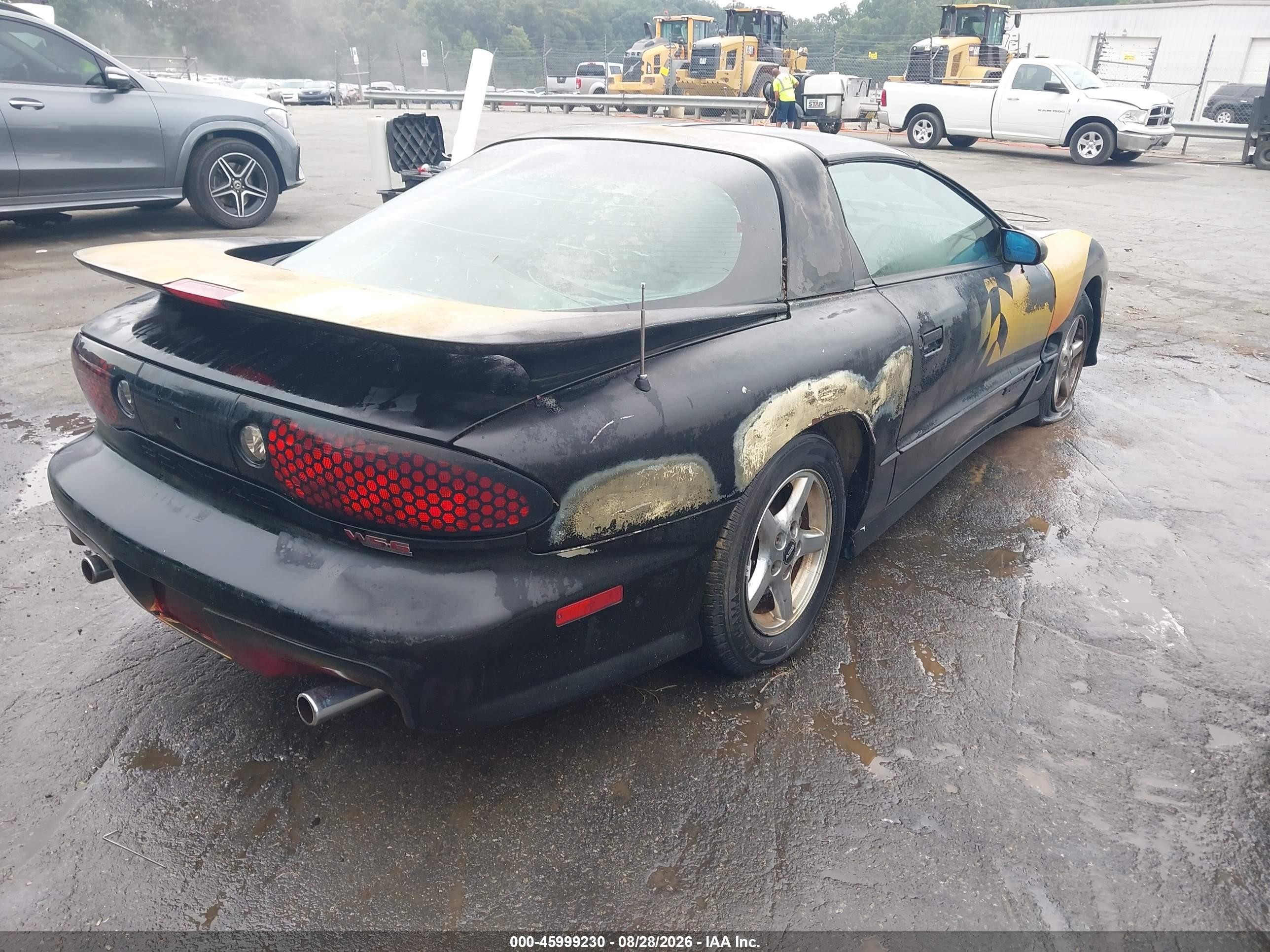 1998 Pontiac Firebird Trans Am Black vin: 2G2FV22G3W2230726