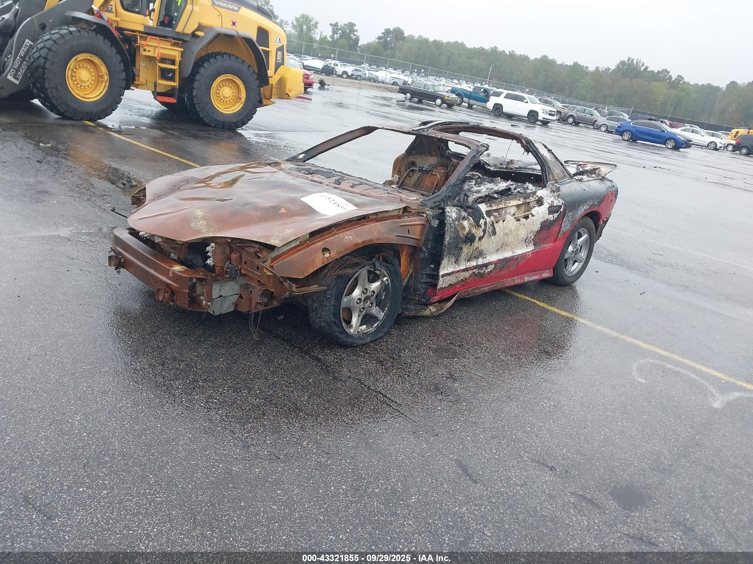 1998 Pontiac Firebird Trans Am Red vin: 2G2FV22G5W2203964