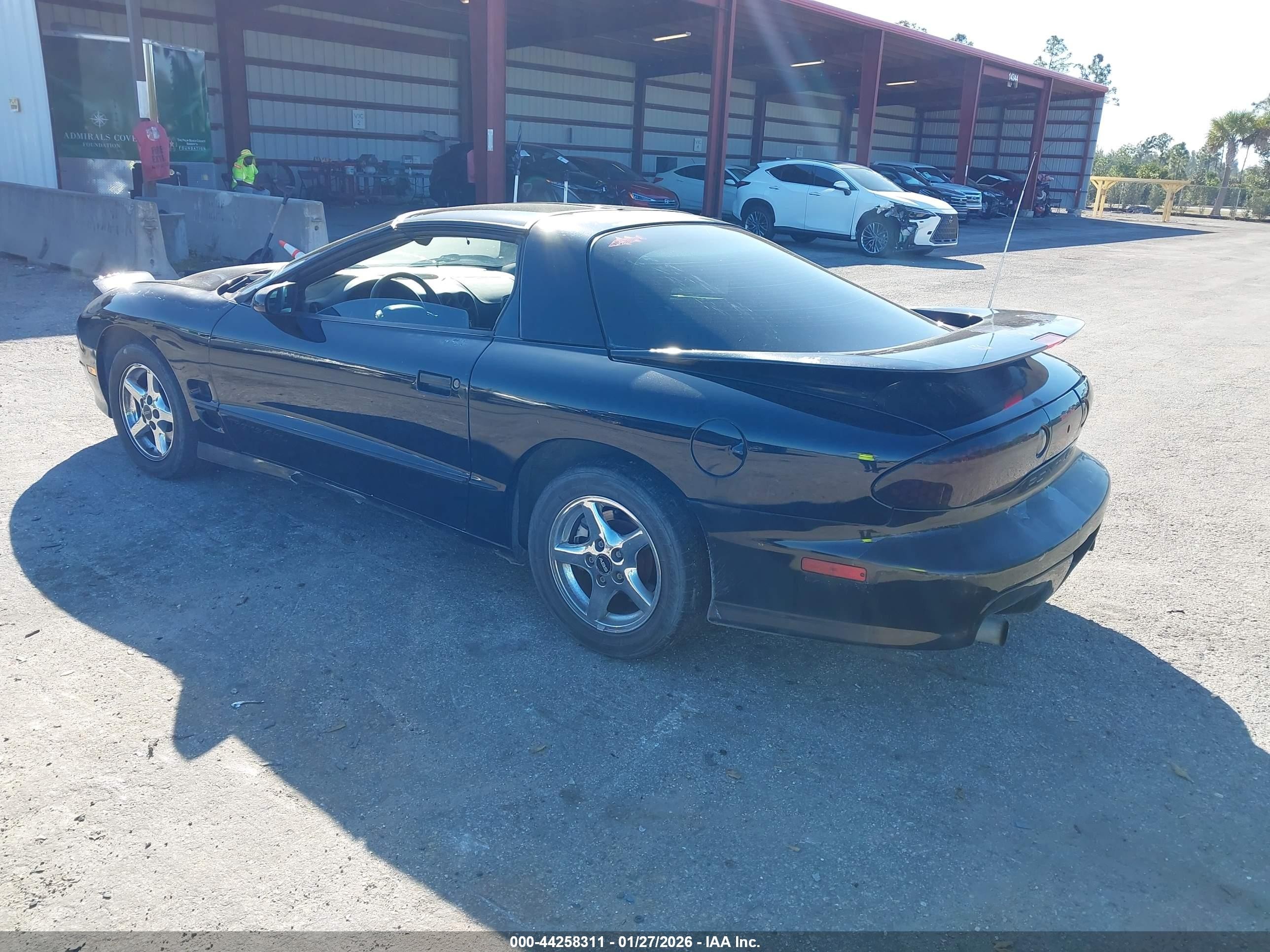 1998 Pontiac Firebird Trans Am Black vin: 2G2FV22G6W2221891