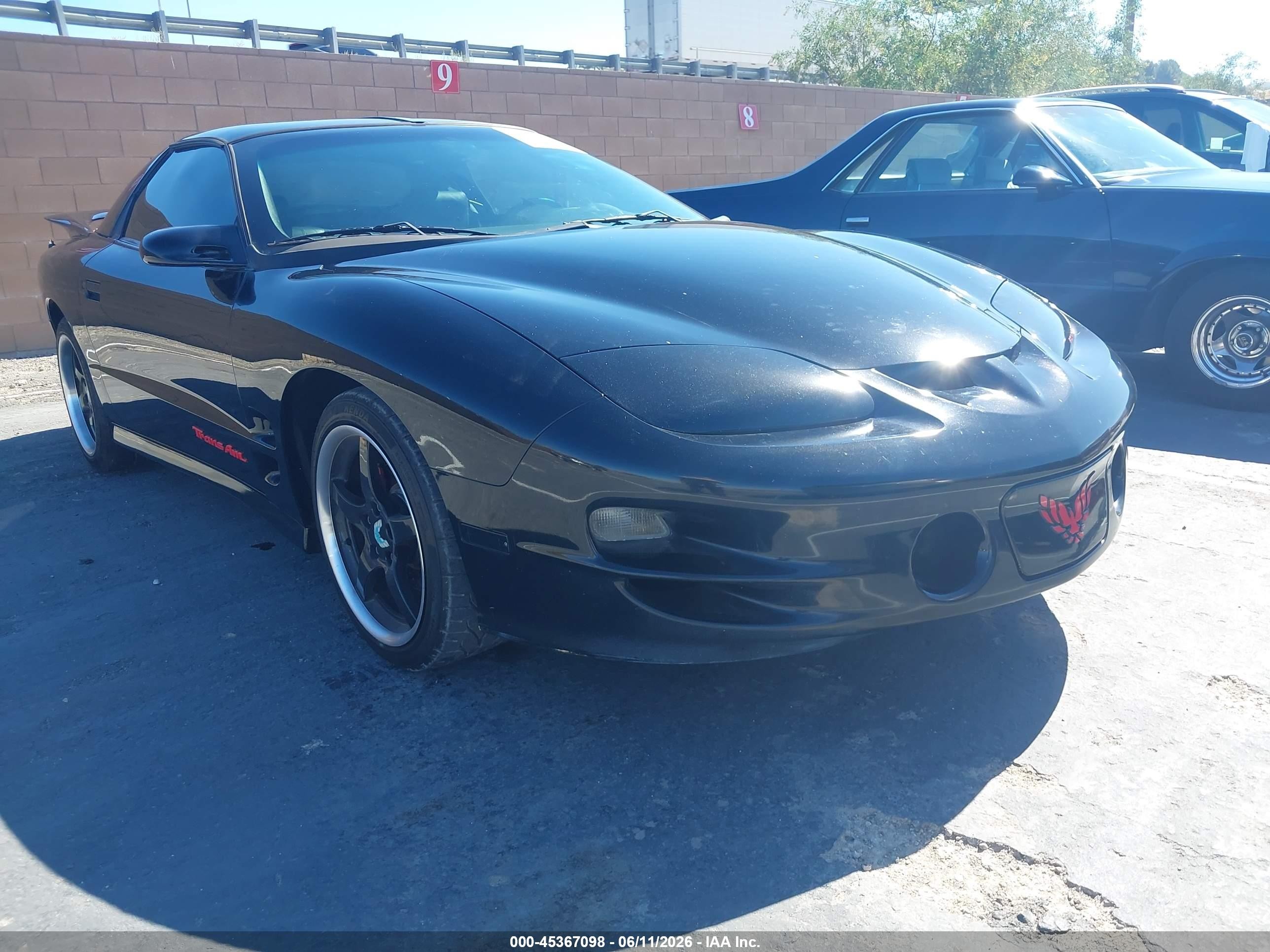 2002 Pontiac Firebird Trans Am Black vin: 2G2FV22G722136729