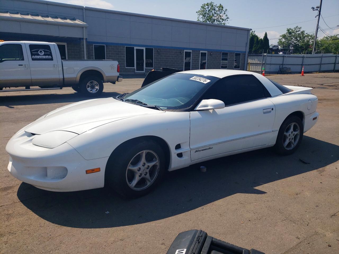 1998 Pontiac Firebird Formula/trans Am White vin: 2G2FV22G7W2216098