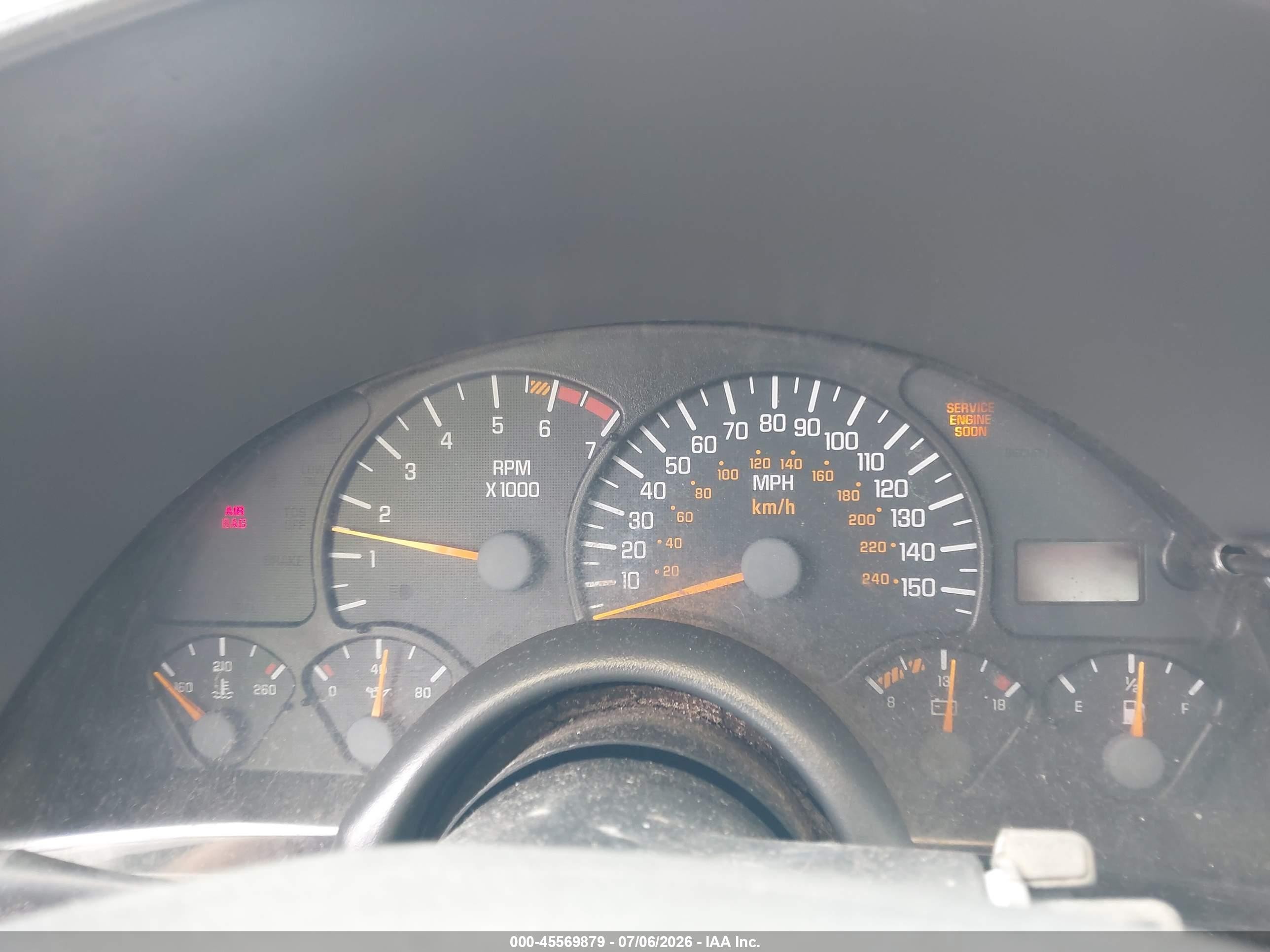 1998 Pontiac Firebird Trans Am Red vin: 2G2FV22G7W2216876