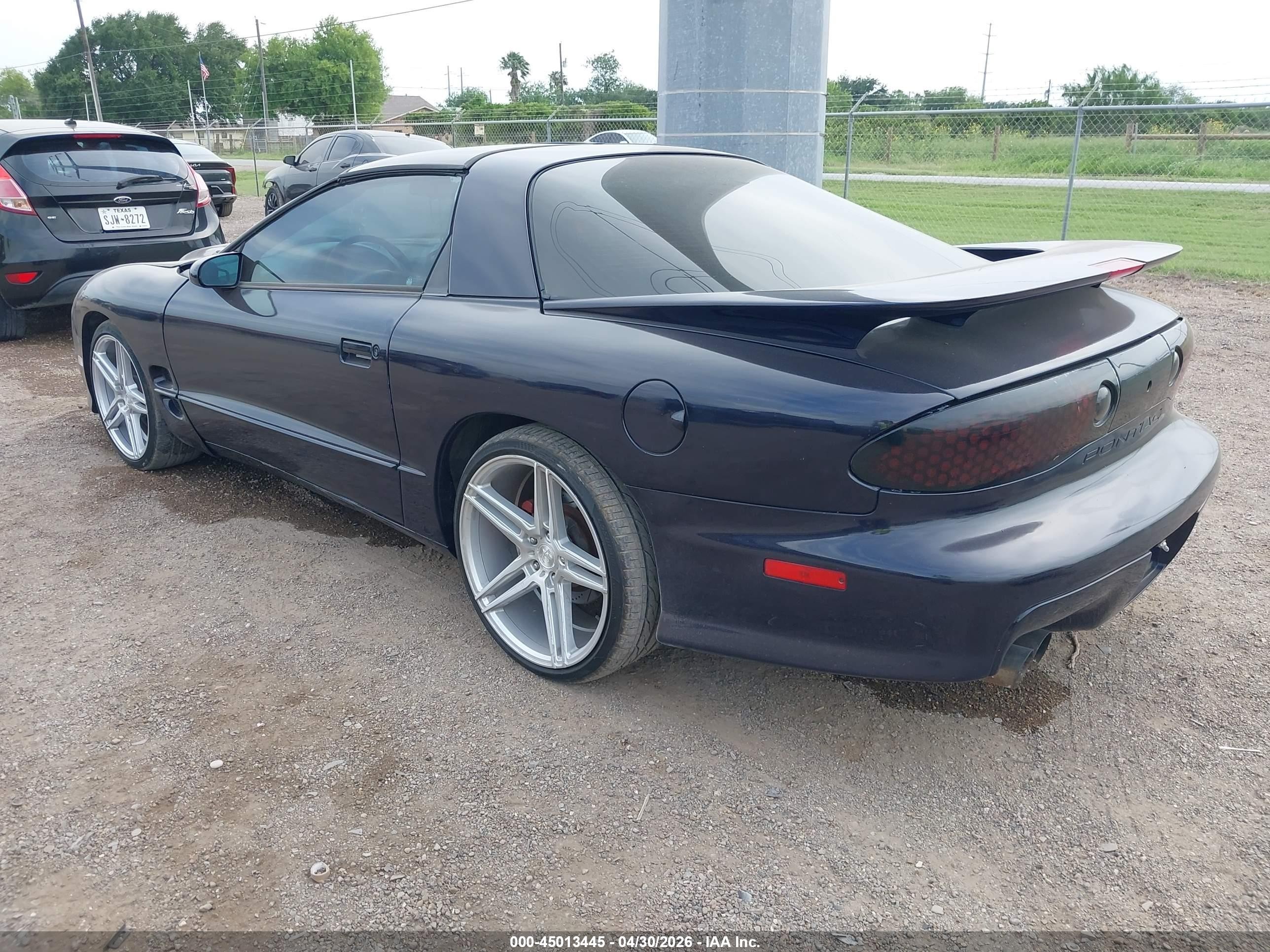 1998 Pontiac Firebird Trans Am Blue vin: 2G2FV22G7W2219017