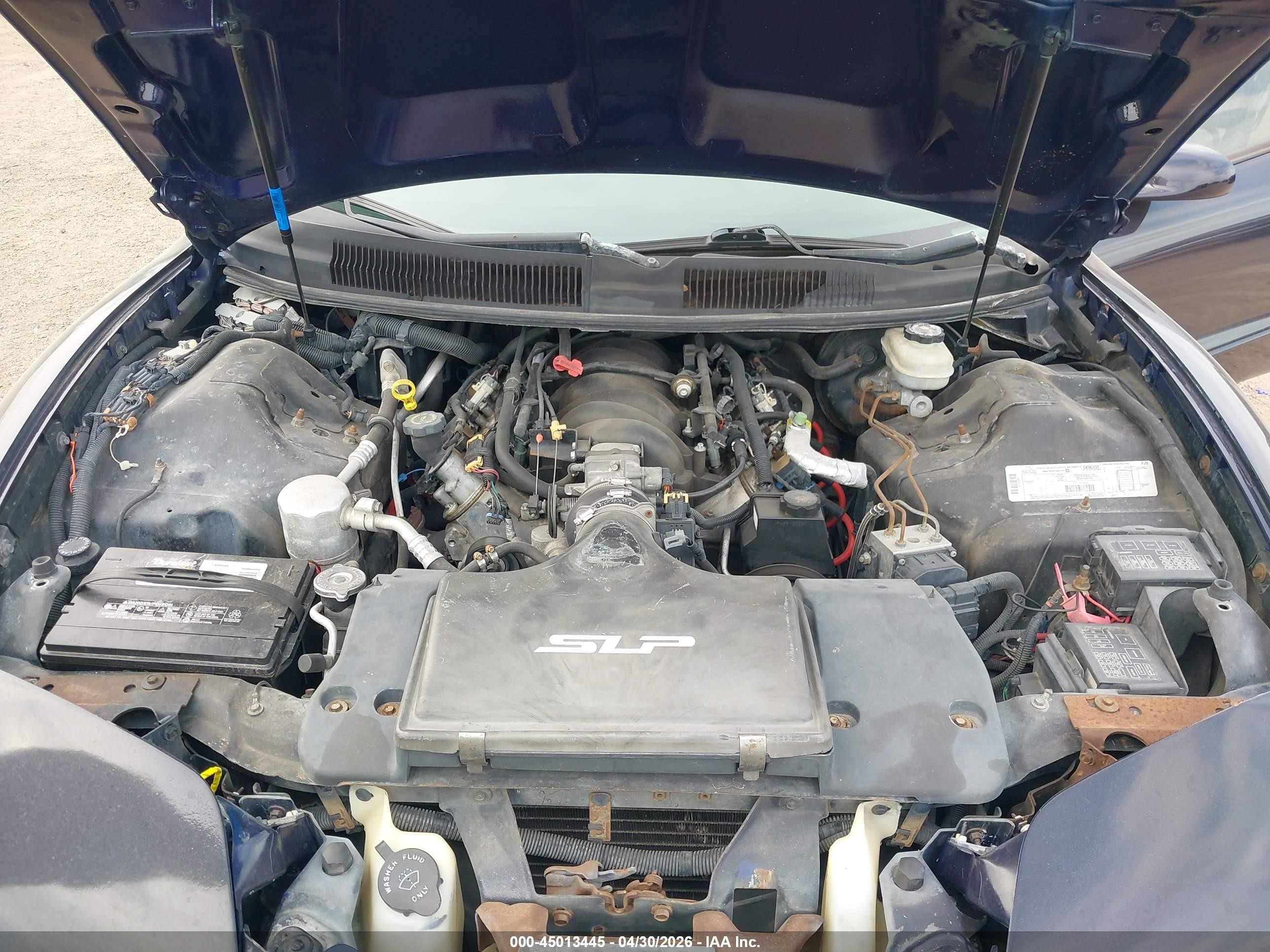 1998 Pontiac Firebird Trans Am Blue vin: 2G2FV22G7W2219017