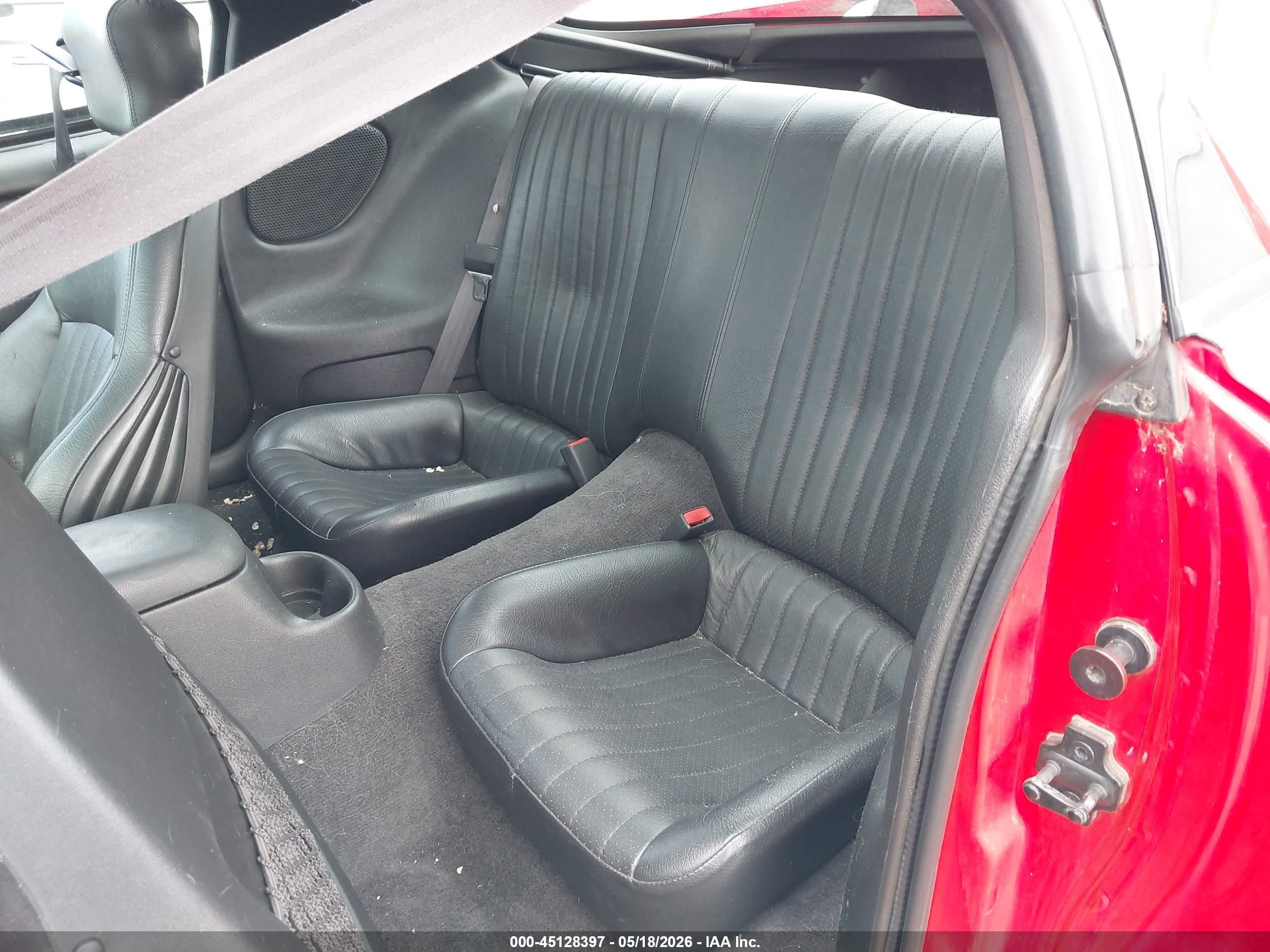 2001 Pontiac Firebird Trans Am Red vin: 2G2FV22G812110896