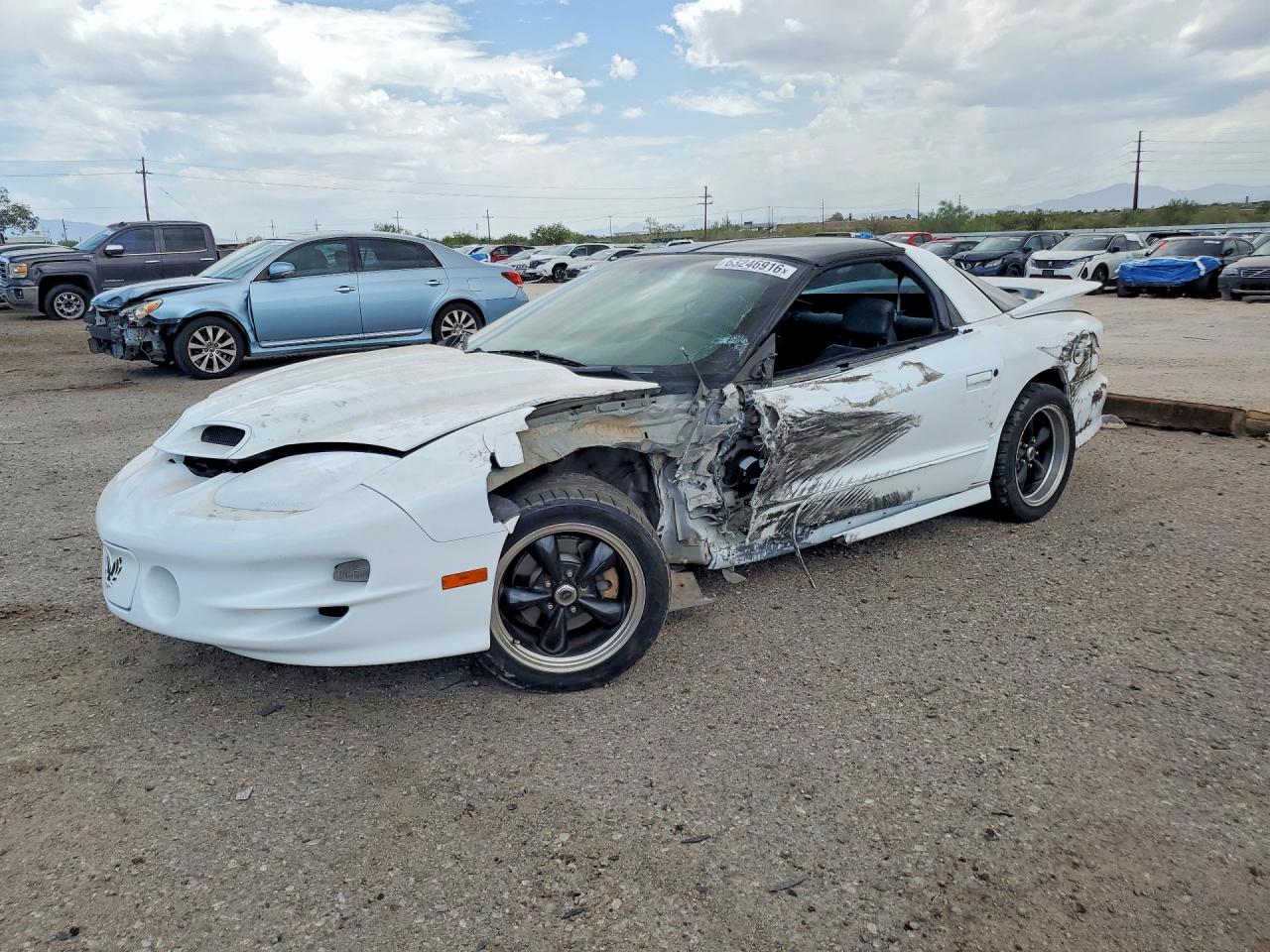 2000 Pontiac Firebird Formula Белый vin: 2G2FV22G8Y2153869
