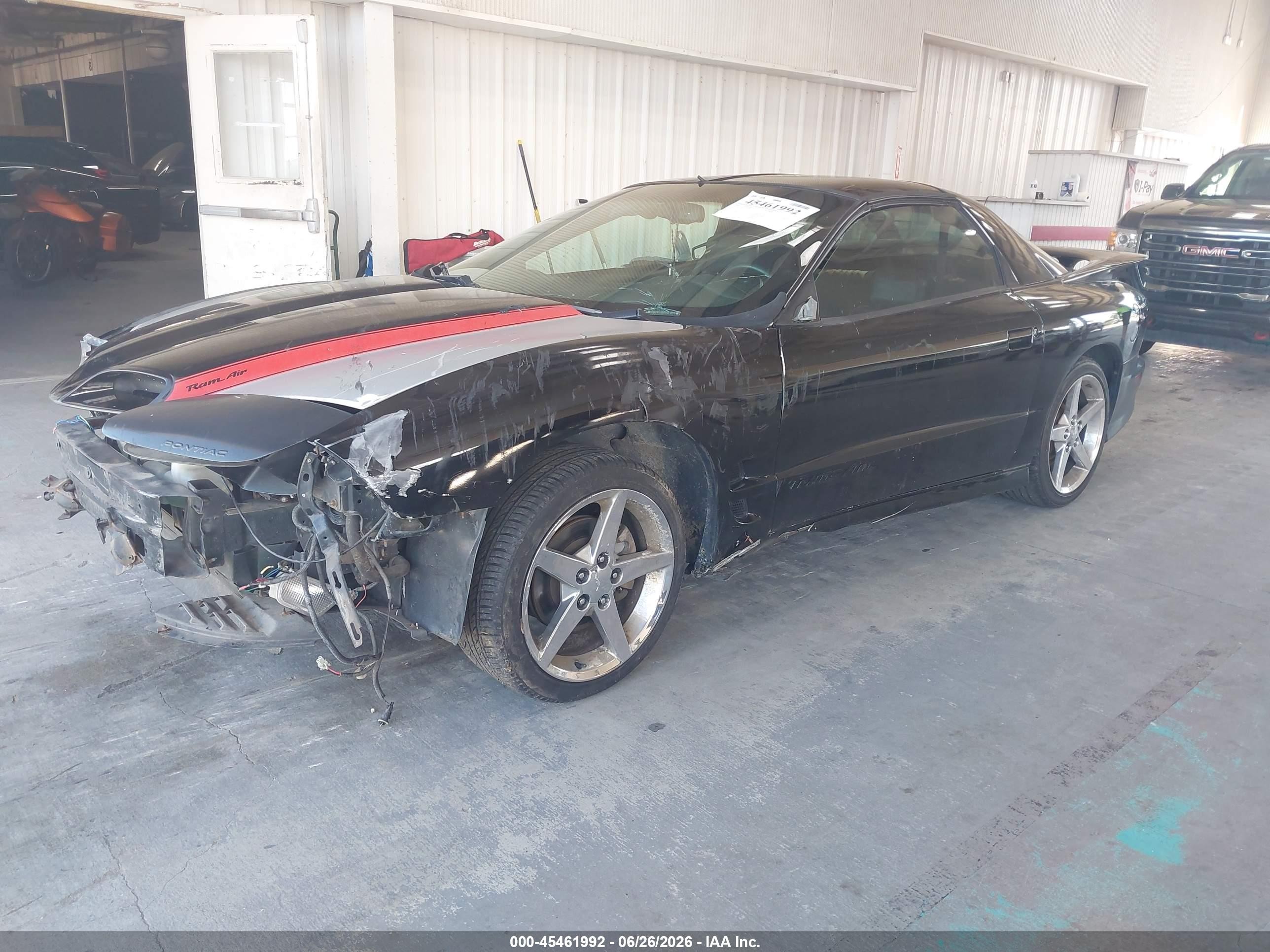 2000 Pontiac Firebird Trans Am Black vin: 2G2FV22G9Y2173998