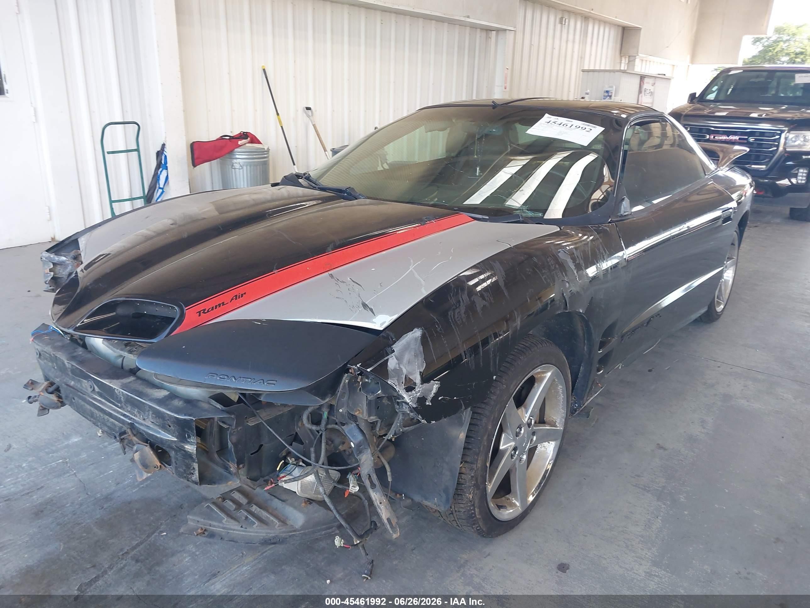 2000 Pontiac Firebird Trans Am Black vin: 2G2FV22G9Y2173998
