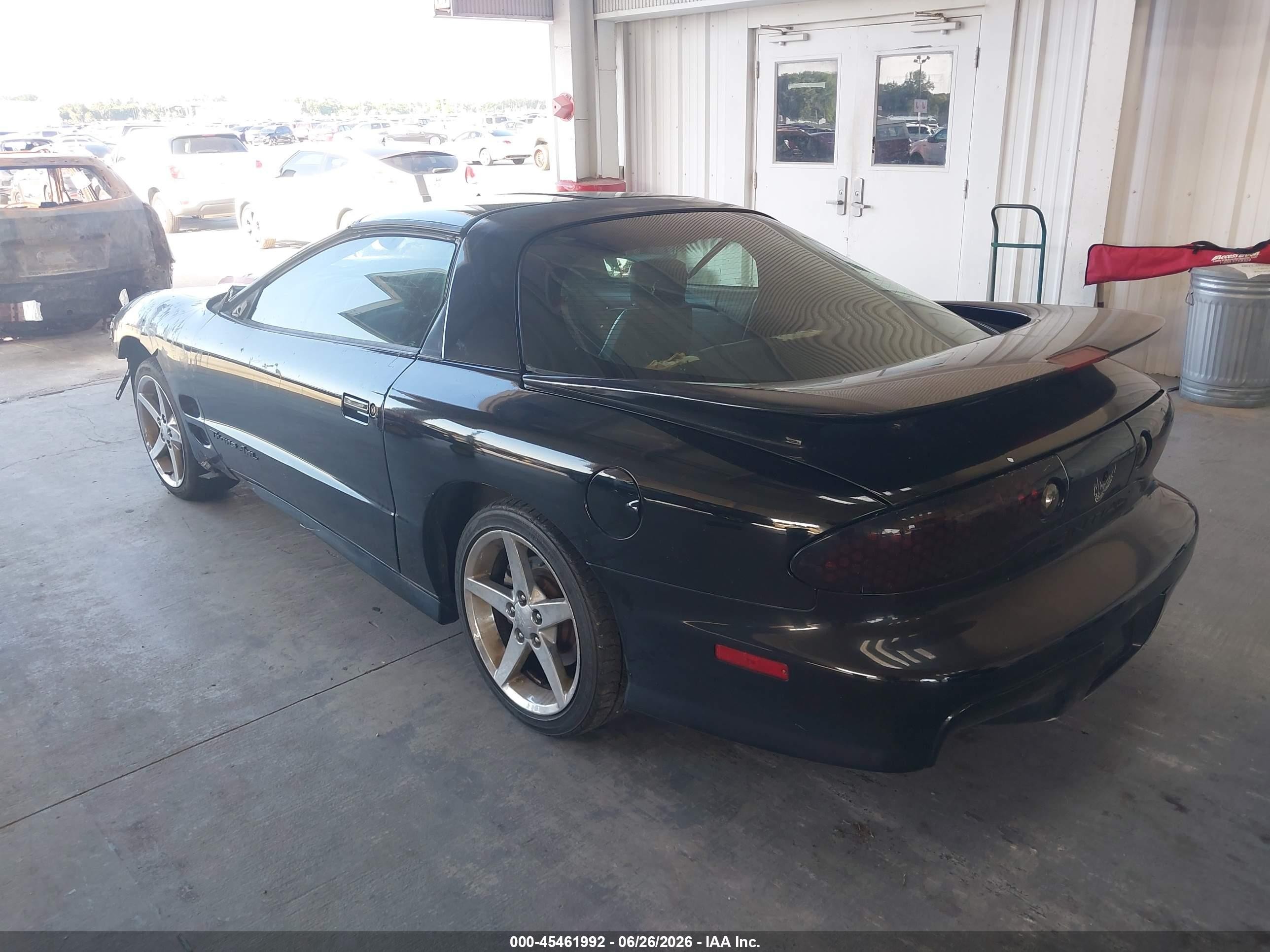 2000 Pontiac Firebird Trans Am Black vin: 2G2FV22G9Y2173998