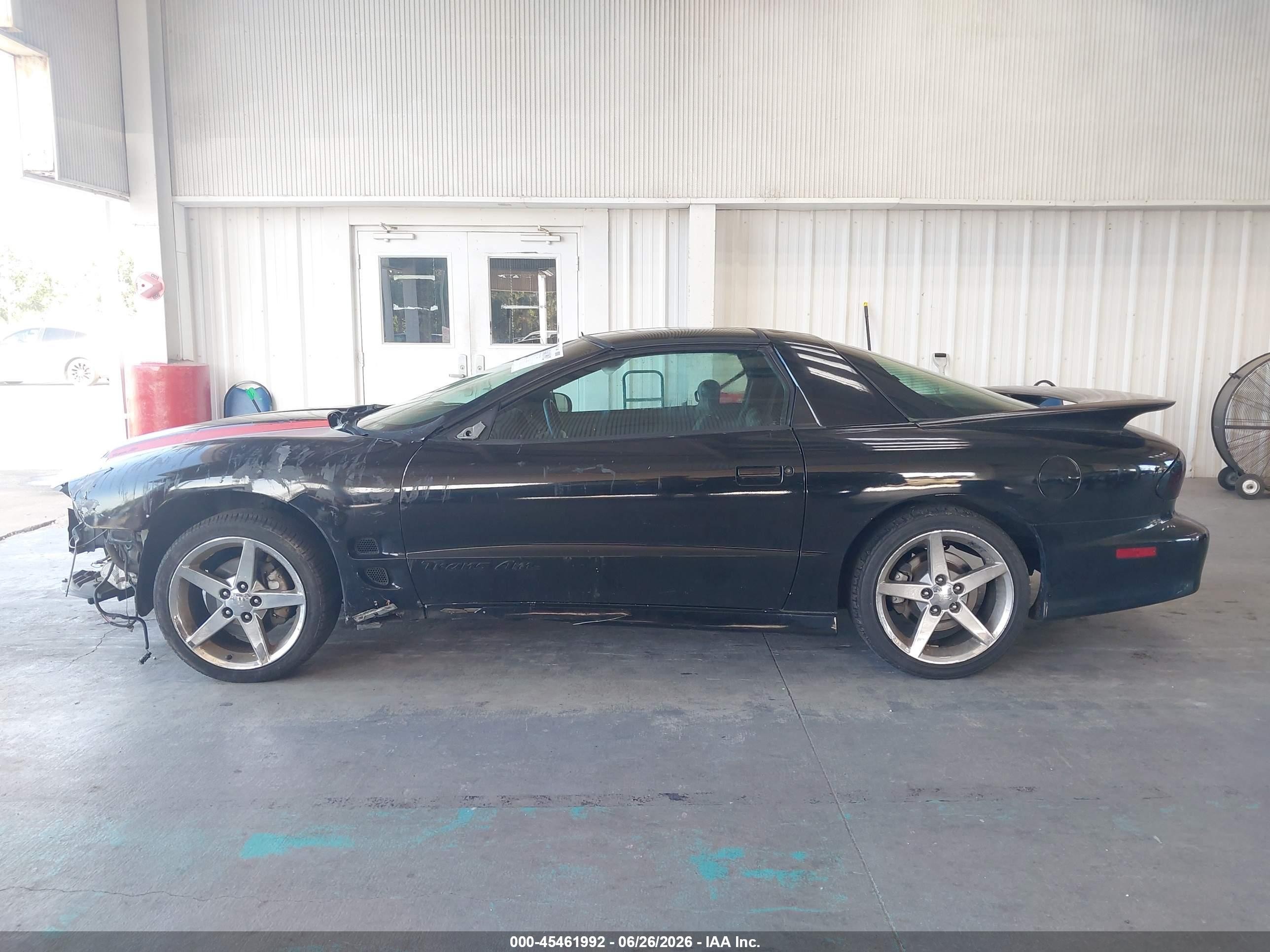 2000 Pontiac Firebird Trans Am Black vin: 2G2FV22G9Y2173998