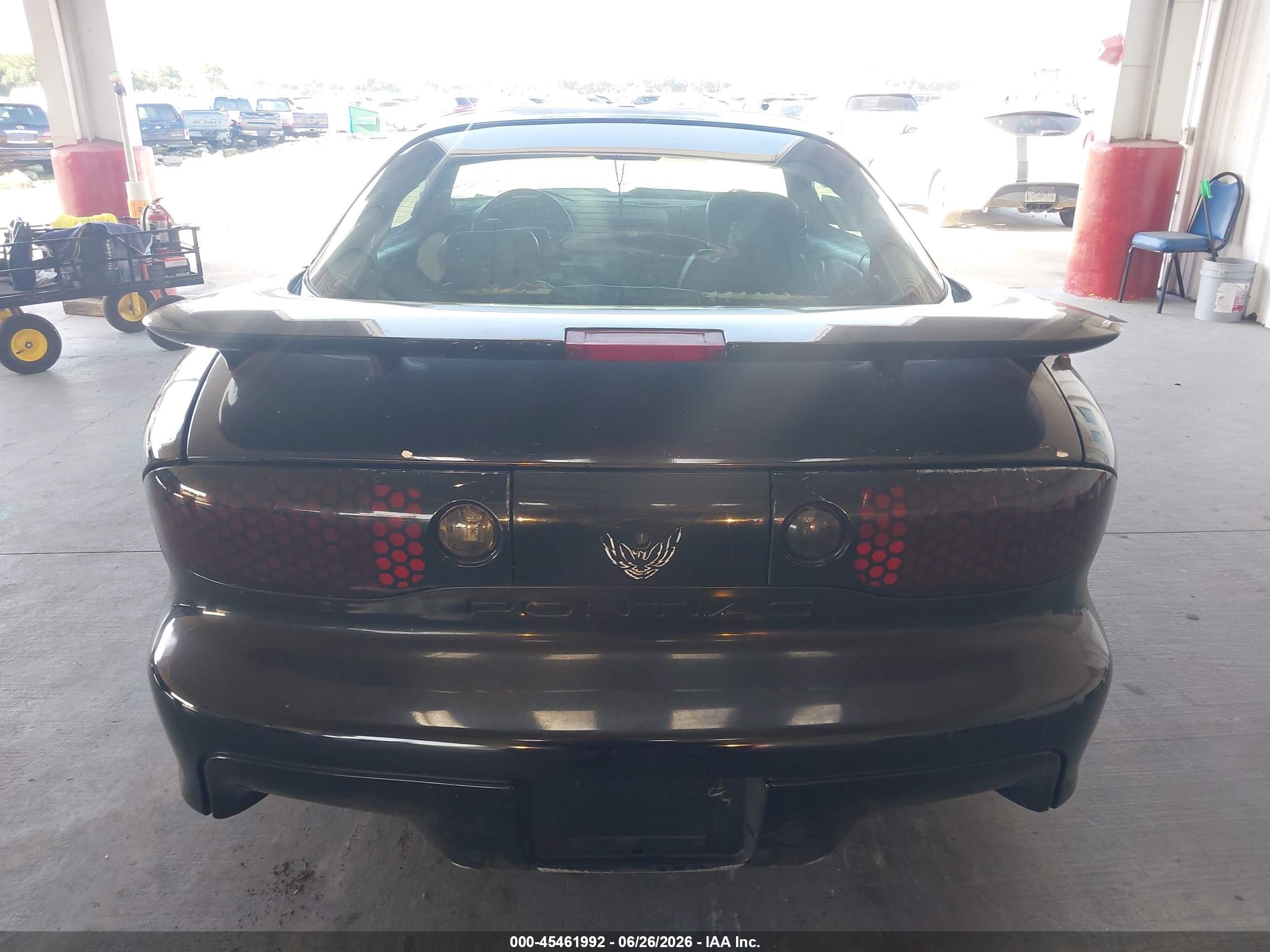 2000 Pontiac Firebird Trans Am Black vin: 2G2FV22G9Y2173998