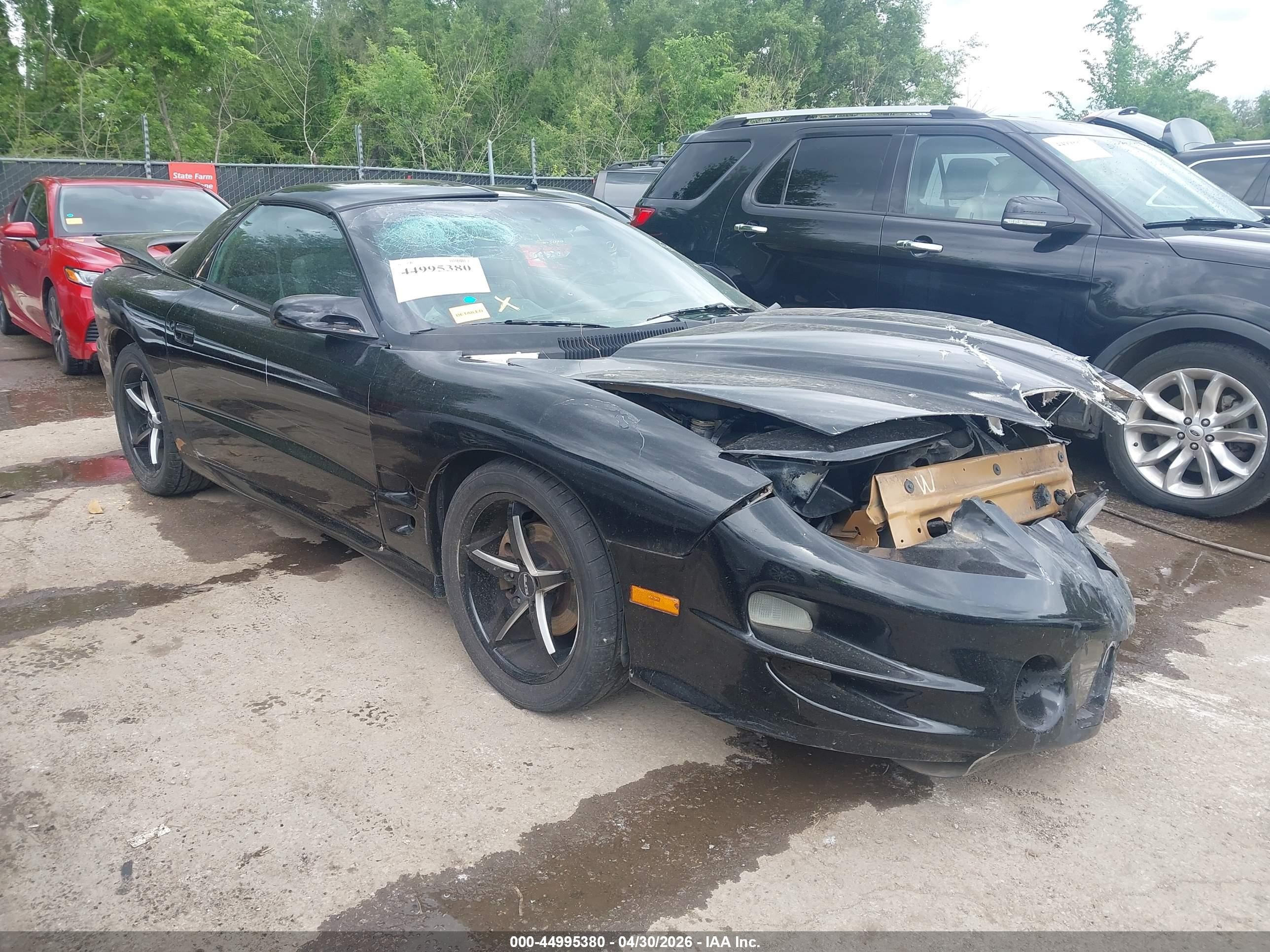 1998 Pontiac Firebird Trans Am Черный vin: 2G2FV22GXW2219206
