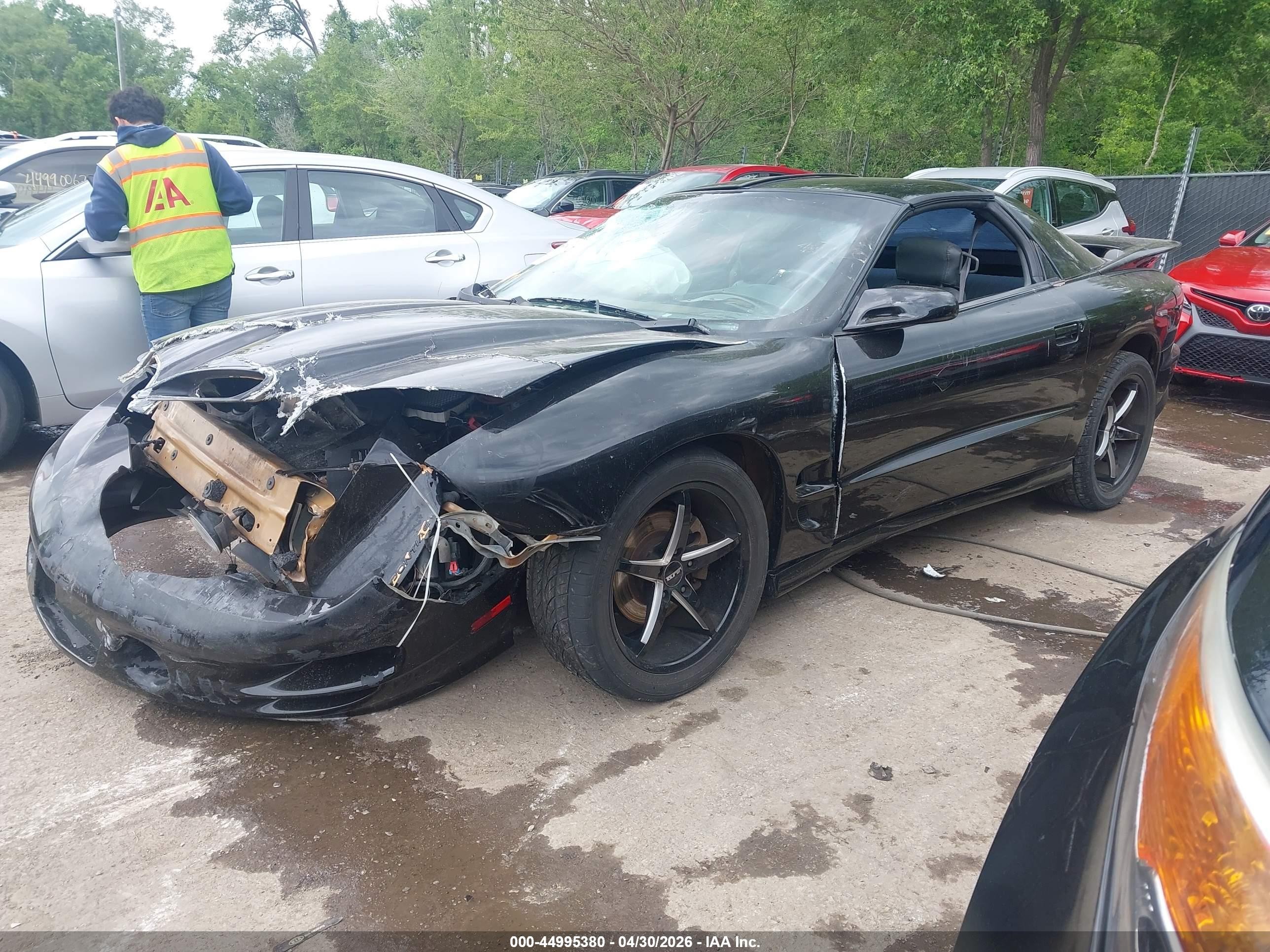 1998 Pontiac Firebird Trans Am Black vin: 2G2FV22GXW2219206