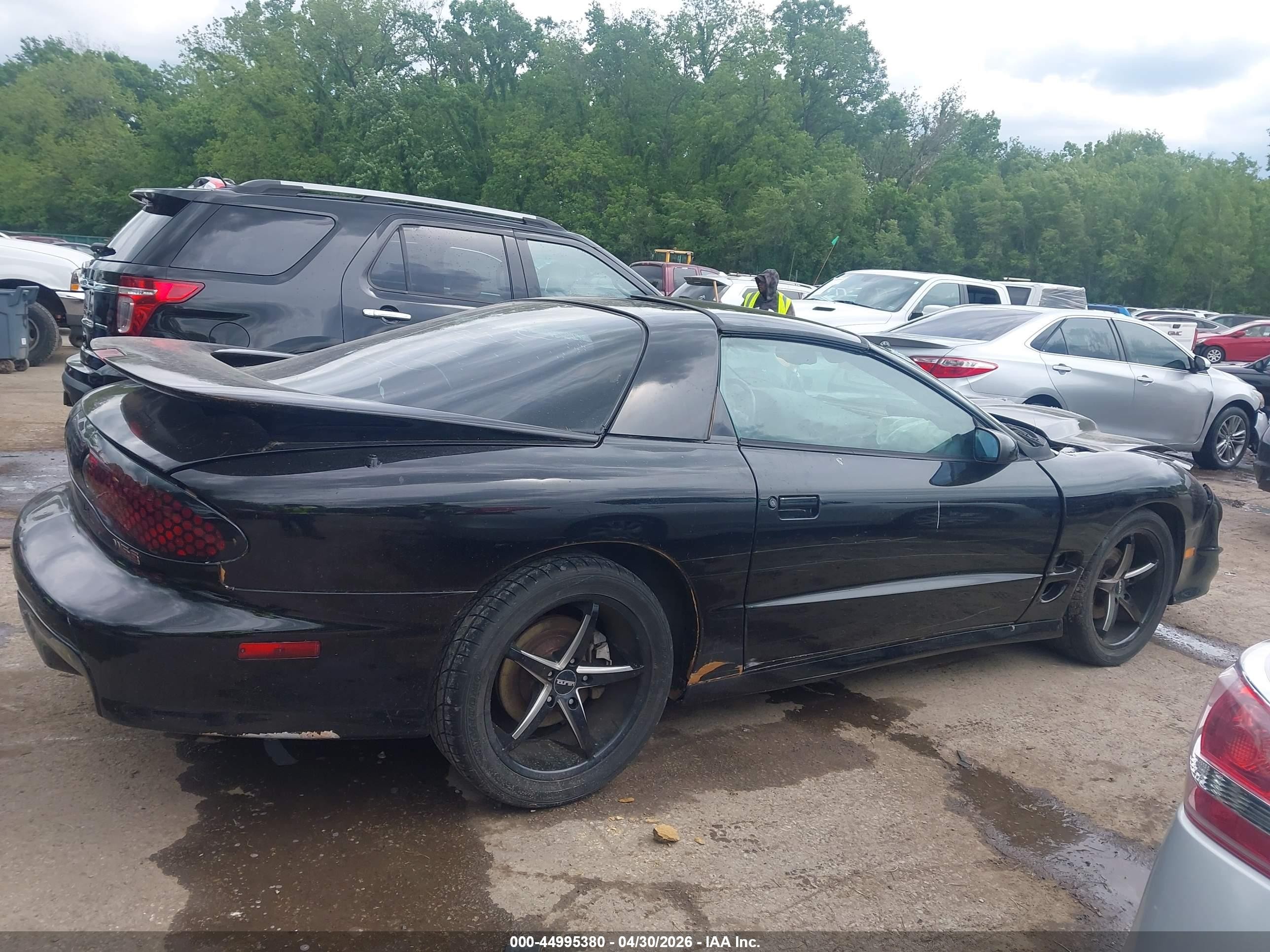 1998 Pontiac Firebird Trans Am Black vin: 2G2FV22GXW2219206