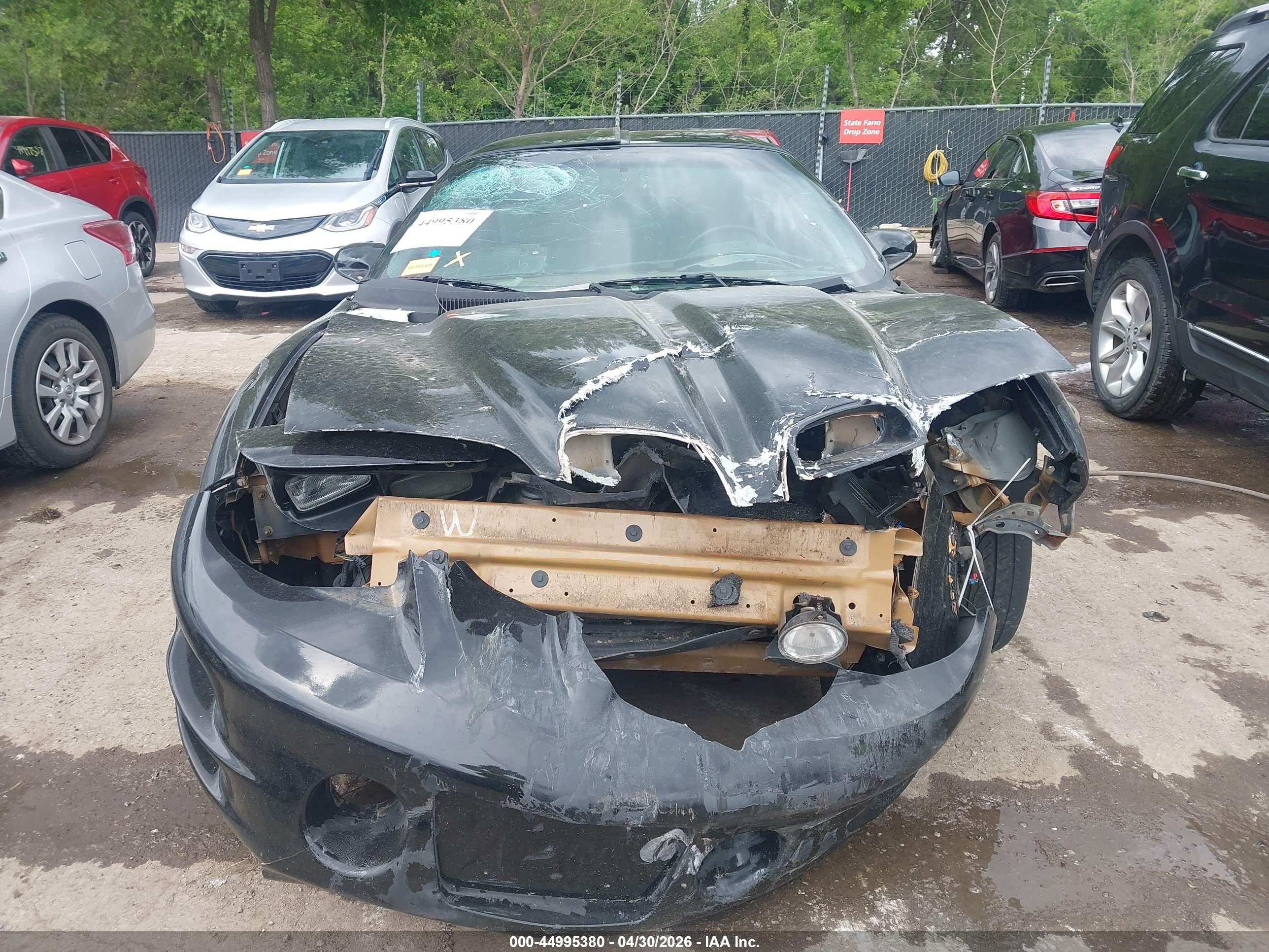 1998 Pontiac Firebird Trans Am Black vin: 2G2FV22GXW2219206