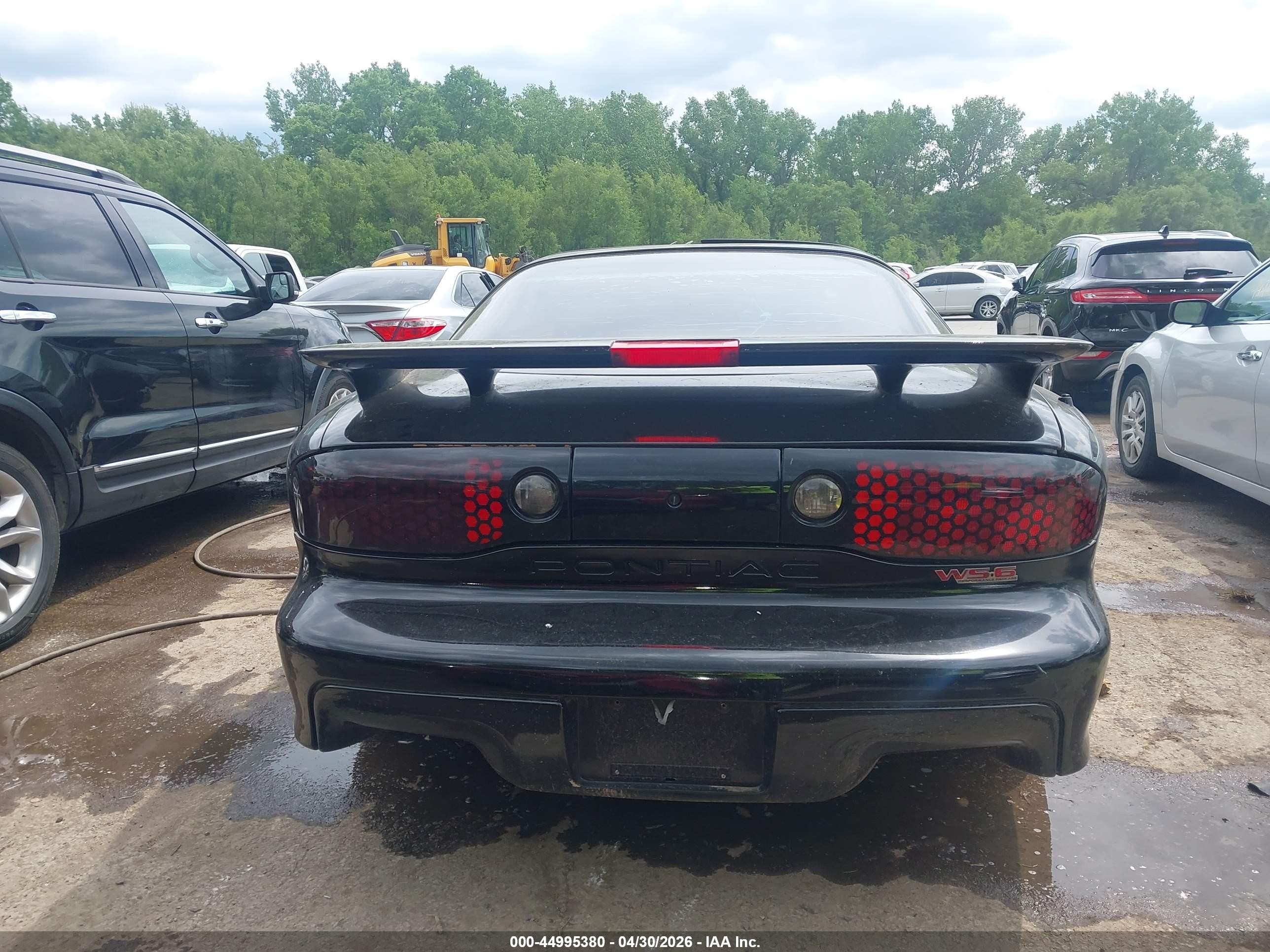 1998 Pontiac Firebird Trans Am Black vin: 2G2FV22GXW2219206