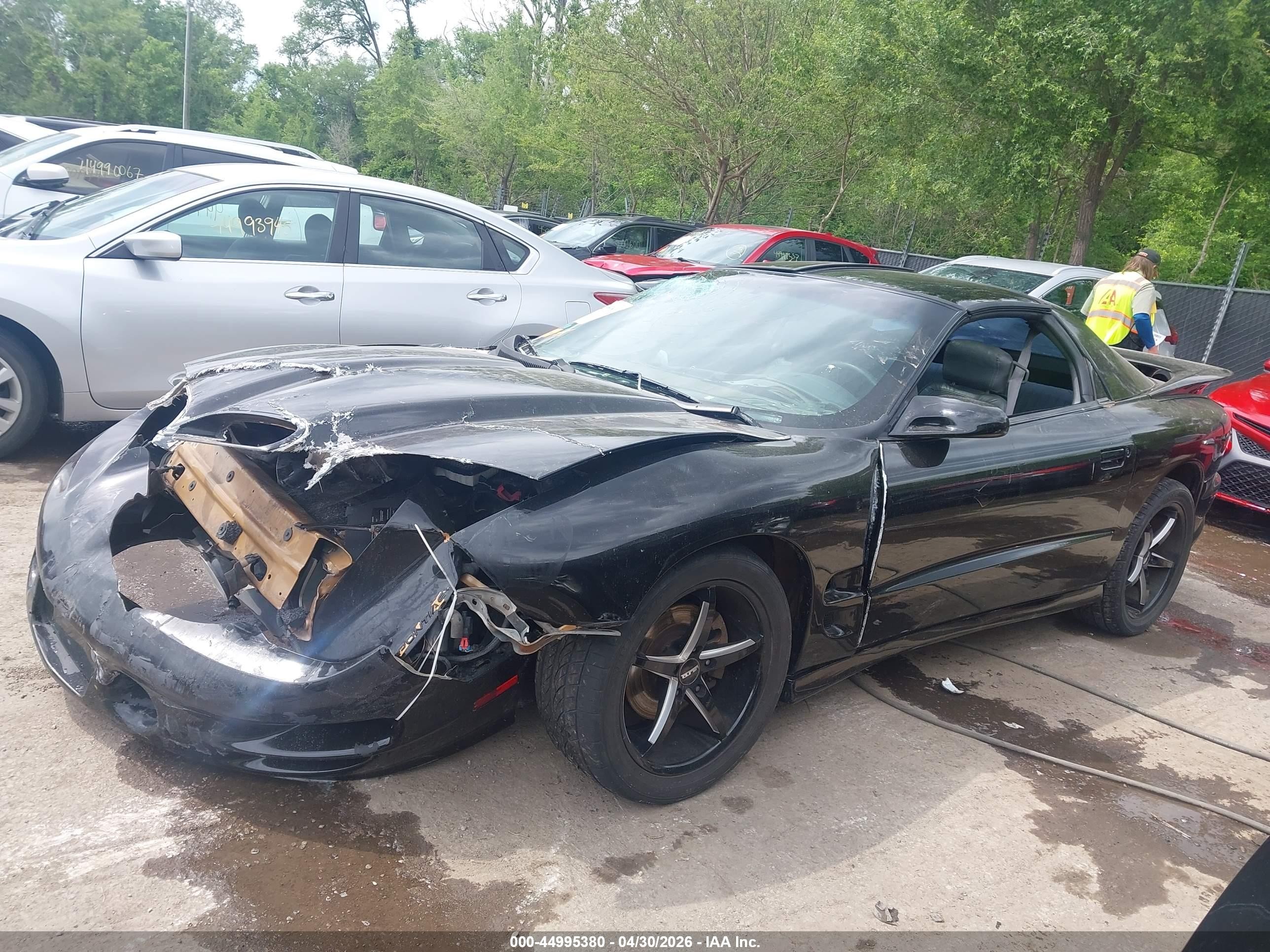 1998 Pontiac Firebird Trans Am Black vin: 2G2FV22GXW2219206