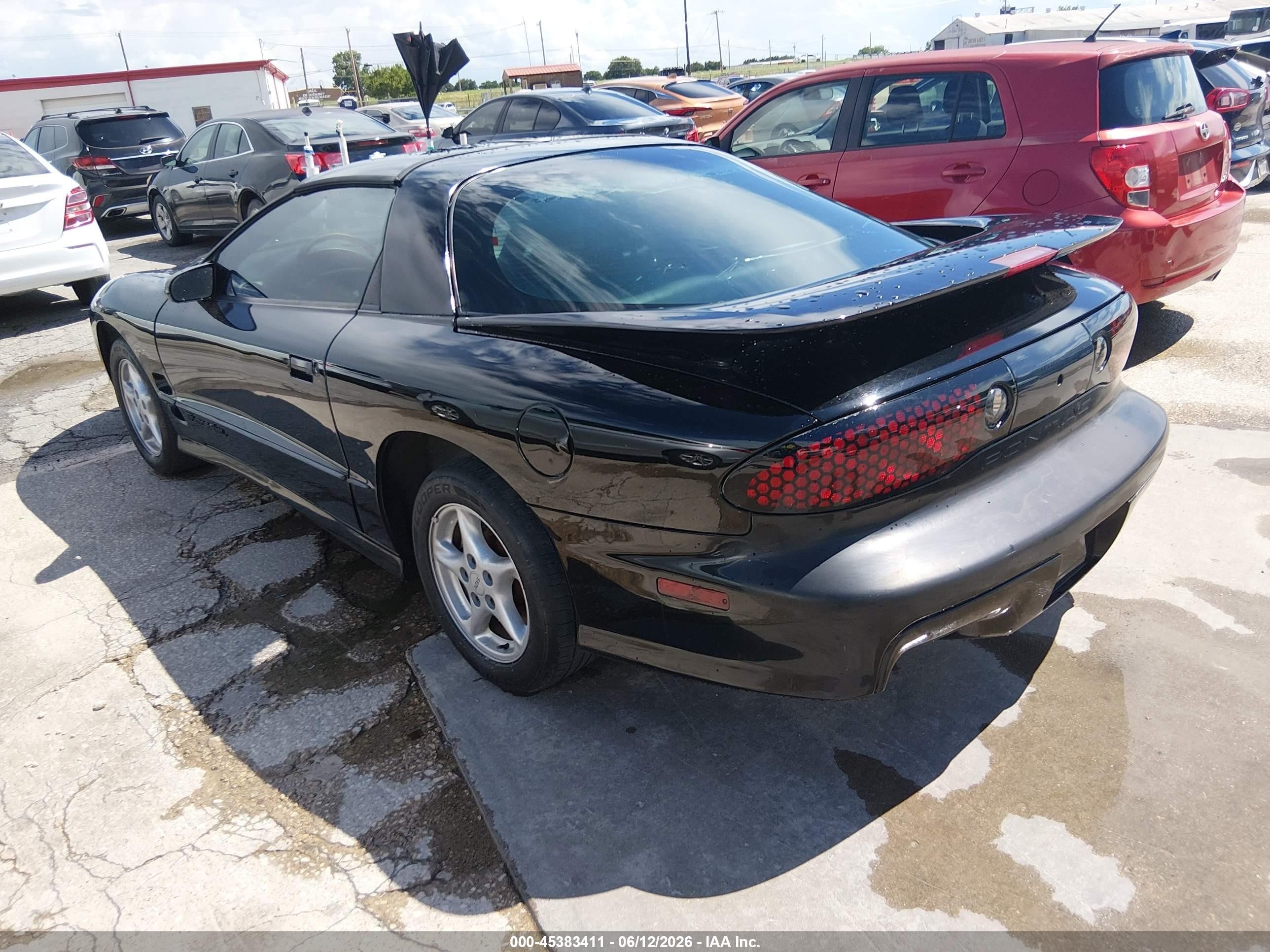 1999 Pontiac Firebird Trans Am Black vin: 2G2FV22GXX2235844