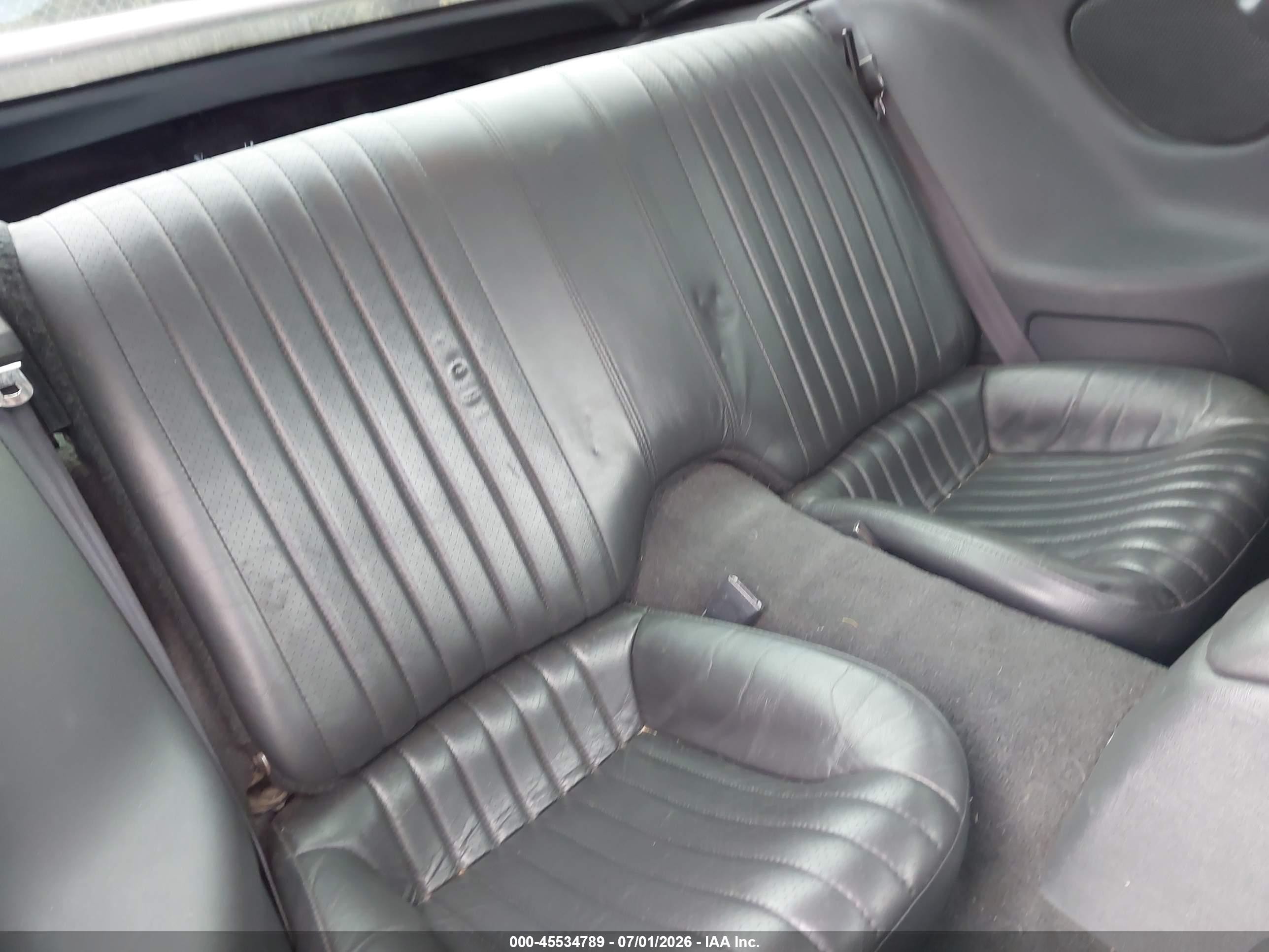 1994 Pontiac Firebird Formula/trans Am/gt Maroon vin: 2G2FV22P2R2229264