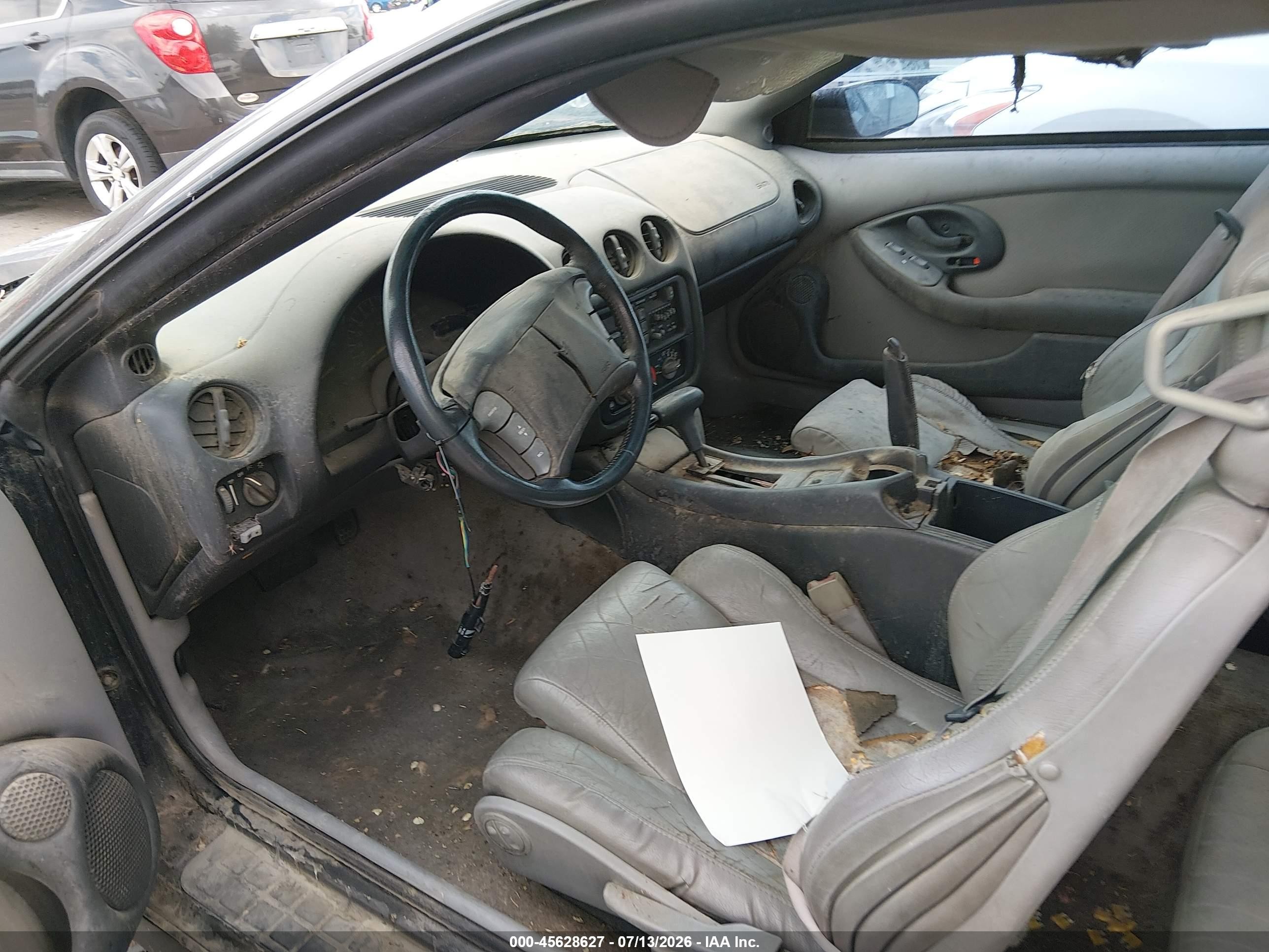 1994 Pontiac Firebird Formula/trans Am/gt Black vin: 2G2FV22P2R2246288