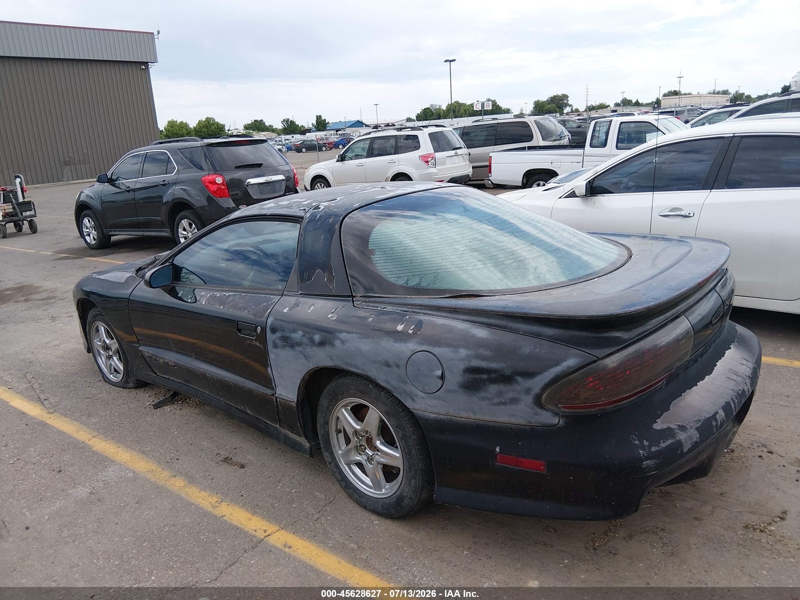 1994 Pontiac Firebird Formula/trans Am/gt Black vin: 2G2FV22P2R2246288