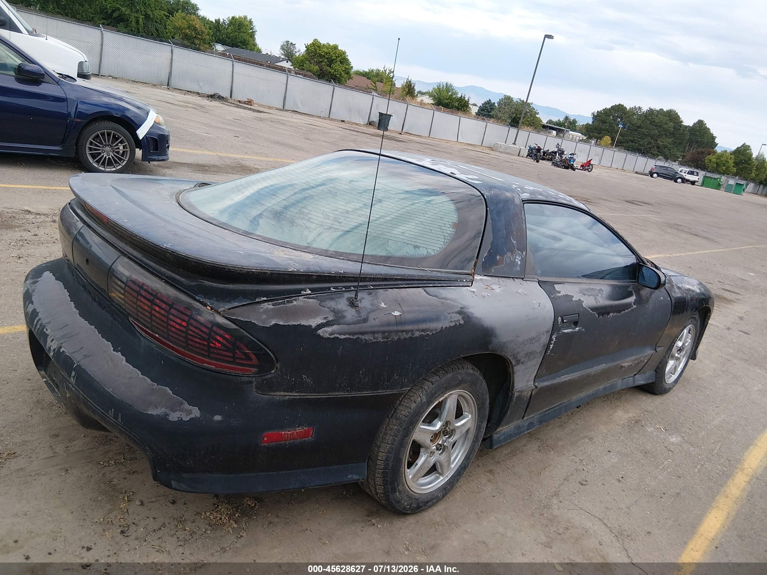 1994 Pontiac Firebird Formula/trans Am/gt Black vin: 2G2FV22P2R2246288
