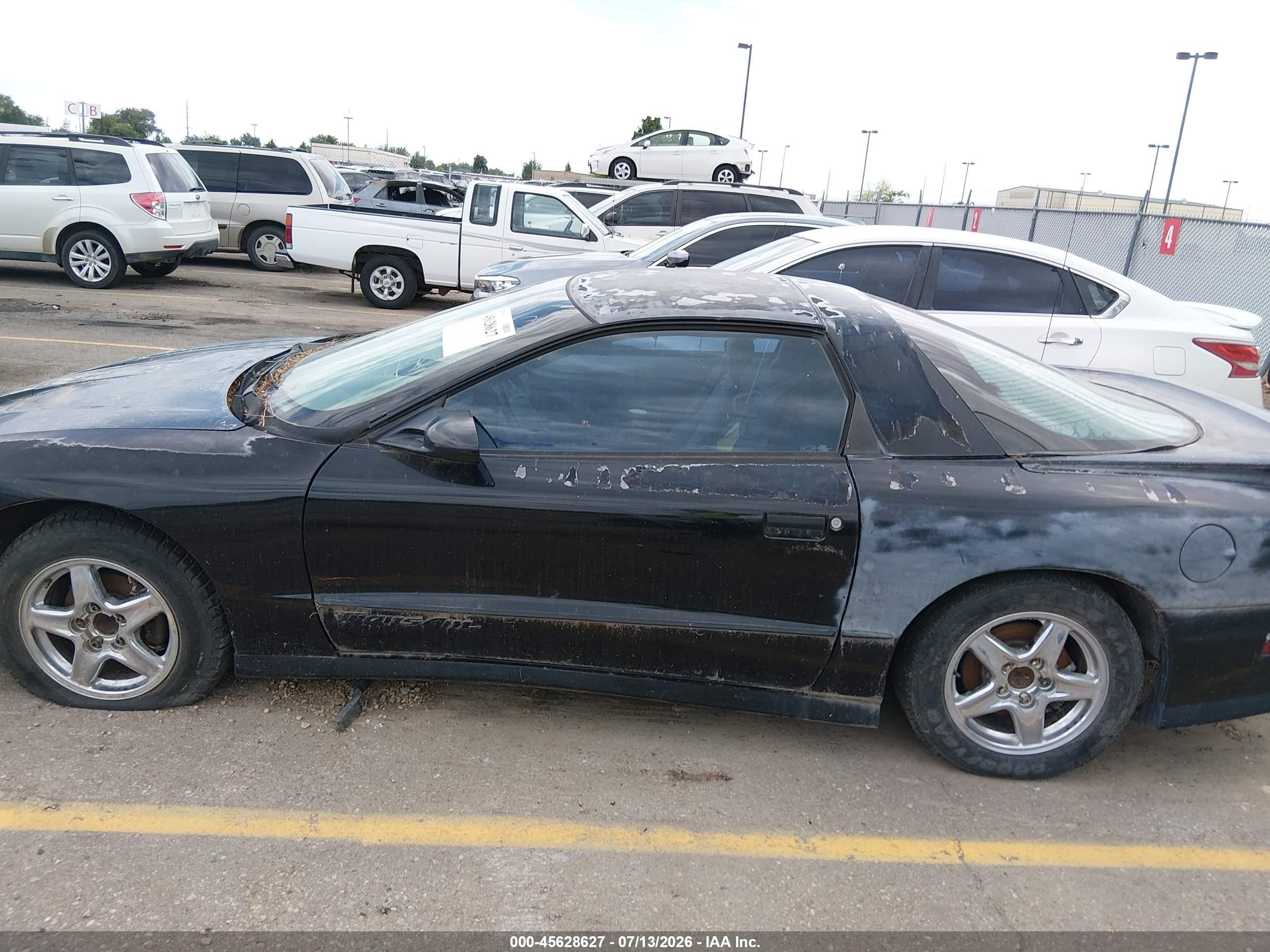 1994 Pontiac Firebird Formula/trans Am/gt Black vin: 2G2FV22P2R2246288