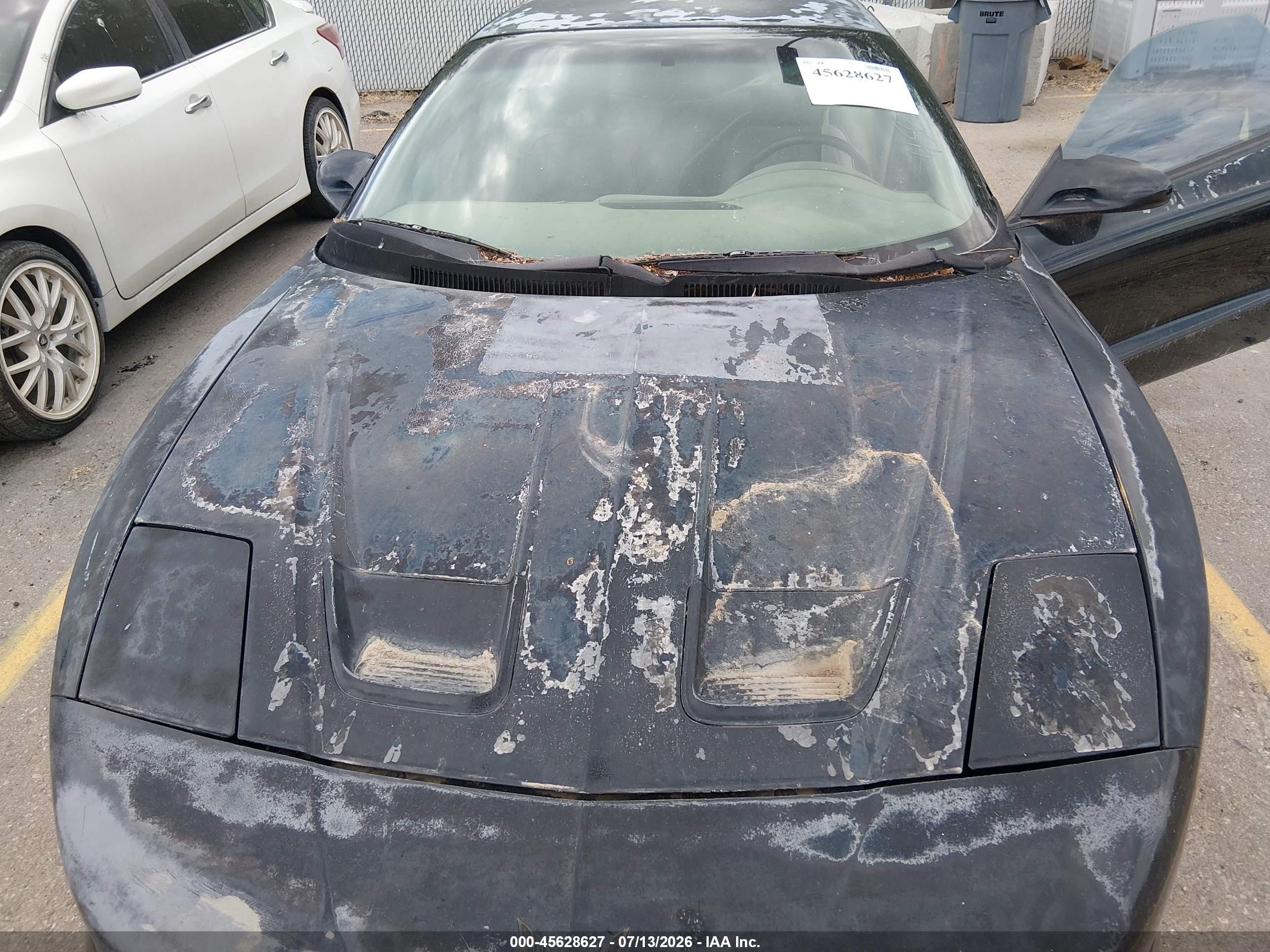 1994 Pontiac Firebird Formula/trans Am/gt Black vin: 2G2FV22P2R2246288