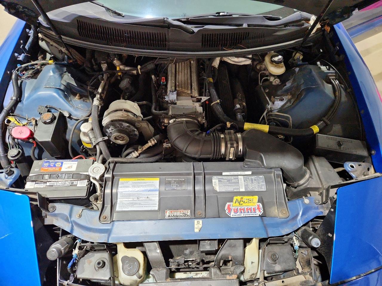1995 Pontiac Firebird Formula Blue vin: 2G2FV22P4S2248162