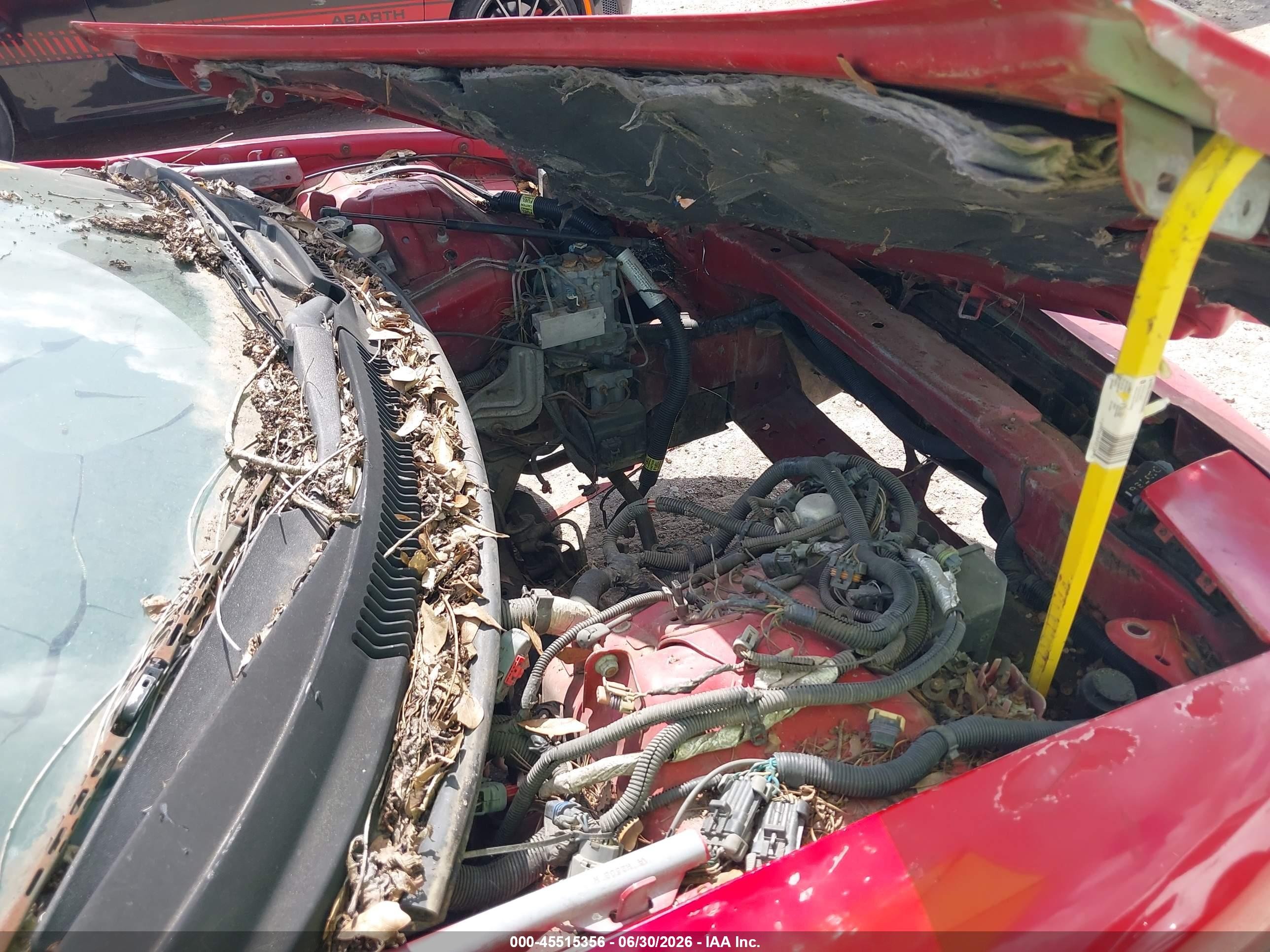 1996 Pontiac Firebird Formula/trans Am Red vin: 2G2FV22P4T2209637